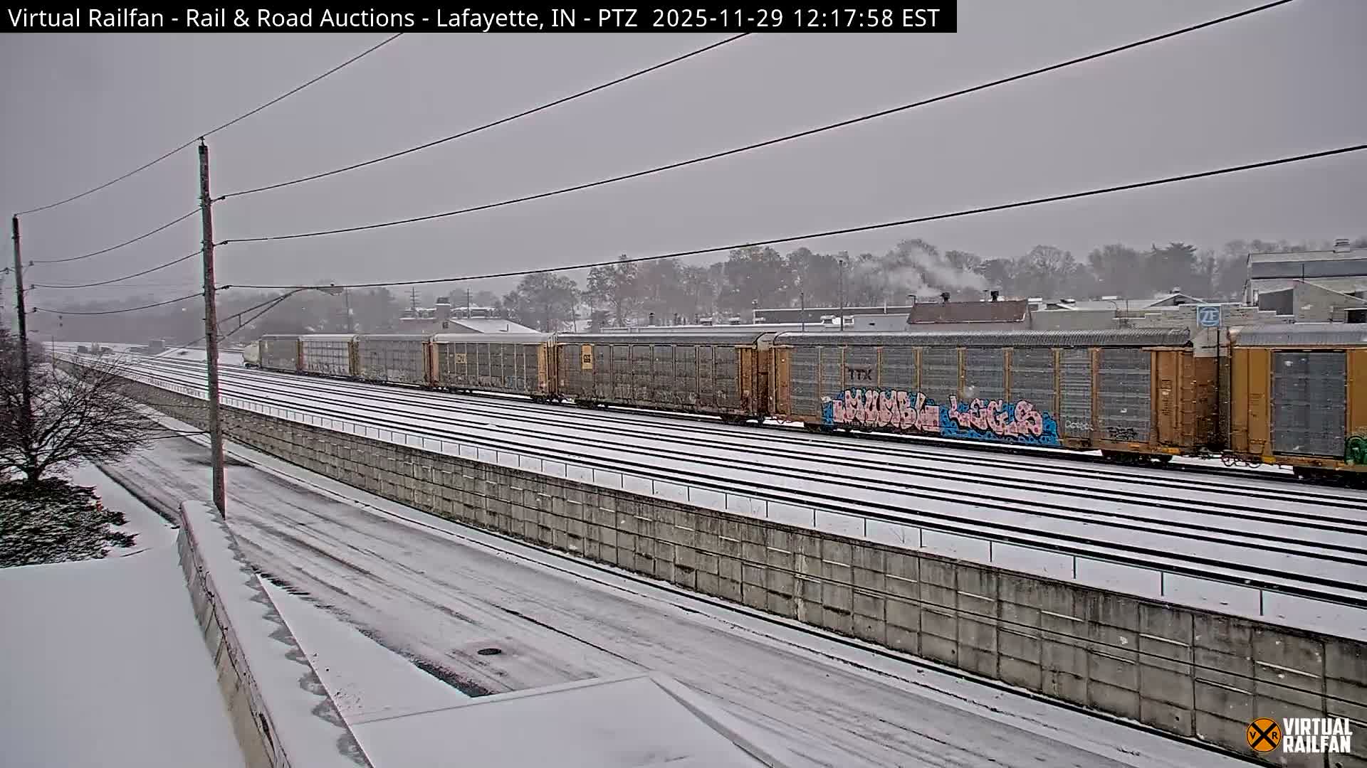 Lafayette City & Lafayette Rail & Road Auctions Live Cam - Lafayette, Tippecanoe, Indiana, USA