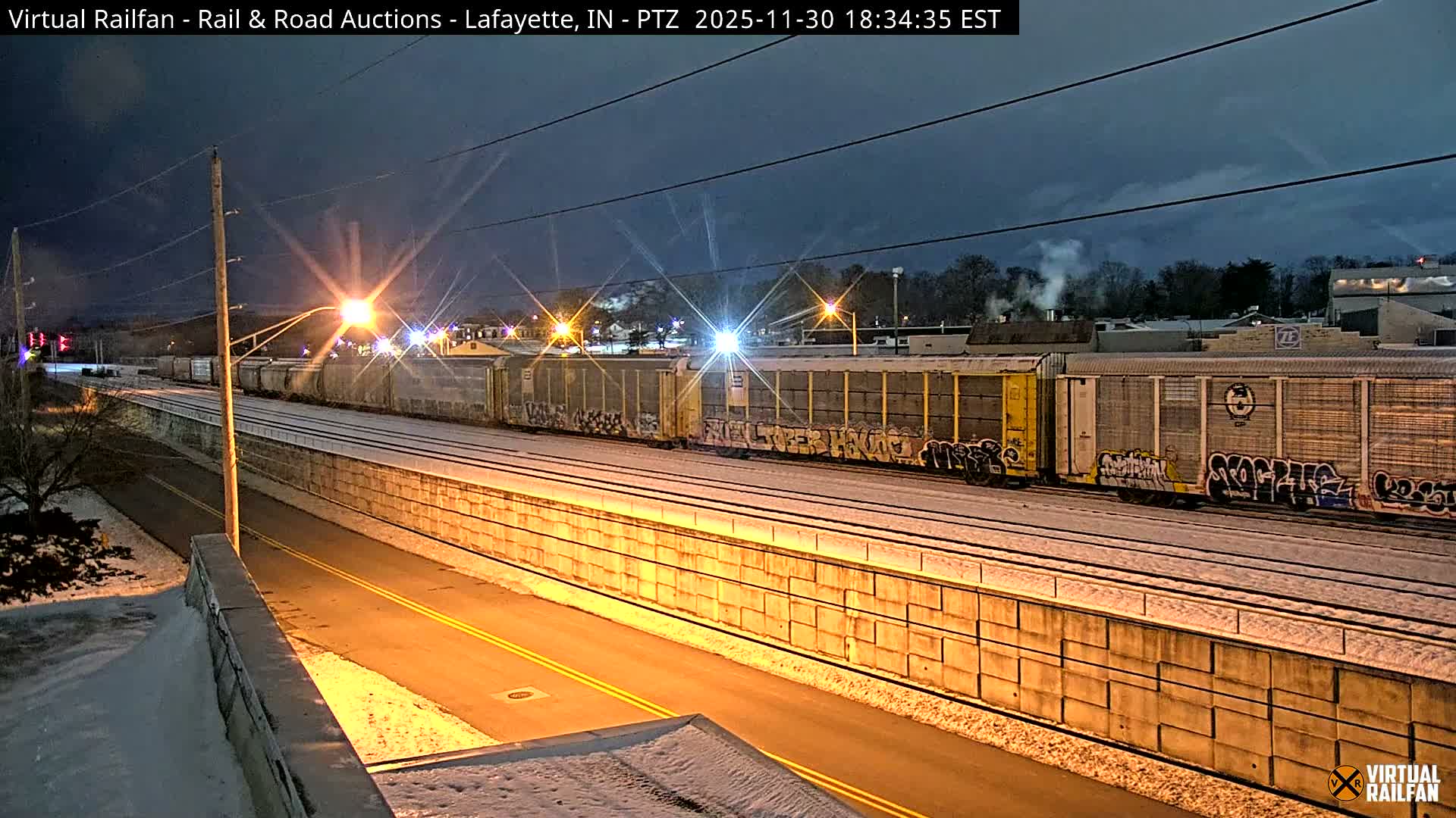 Lafayette City & Lafayette Rail & Road Auctions Live Cam - Lafayette, Tippecanoe, Indiana, USA