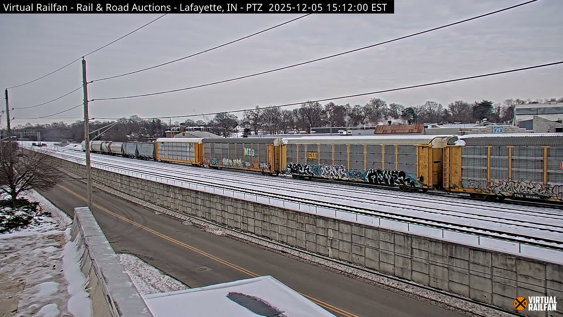 Lafayette City & Lafayette Rail & Road Auctions Live Cam - Lafayette, Tippecanoe, Indiana, USA
