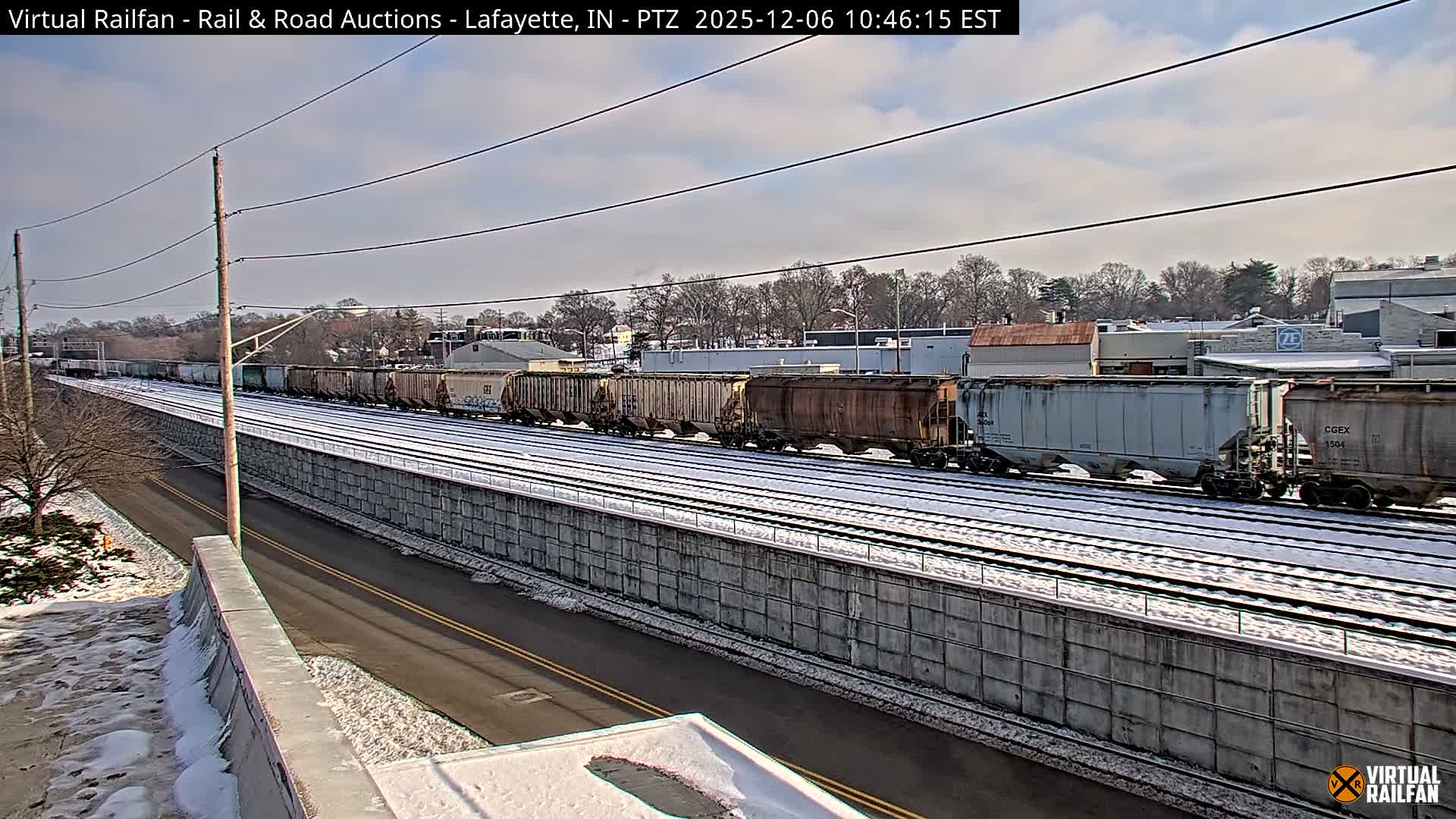 Lafayette City & Lafayette Rail & Road Auctions Live Cam - Lafayette, Tippecanoe, Indiana, USA