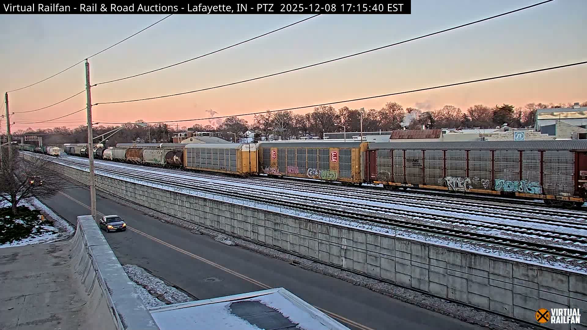 Lafayette City & Lafayette Rail & Road Auctions Live Cam - Lafayette, Tippecanoe, Indiana, USA