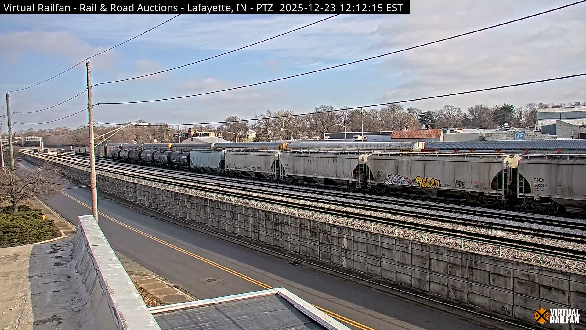 Lafayette City & Lafayette Rail & Road Auctions Live Cam - Lafayette, Tippecanoe, Indiana, USA