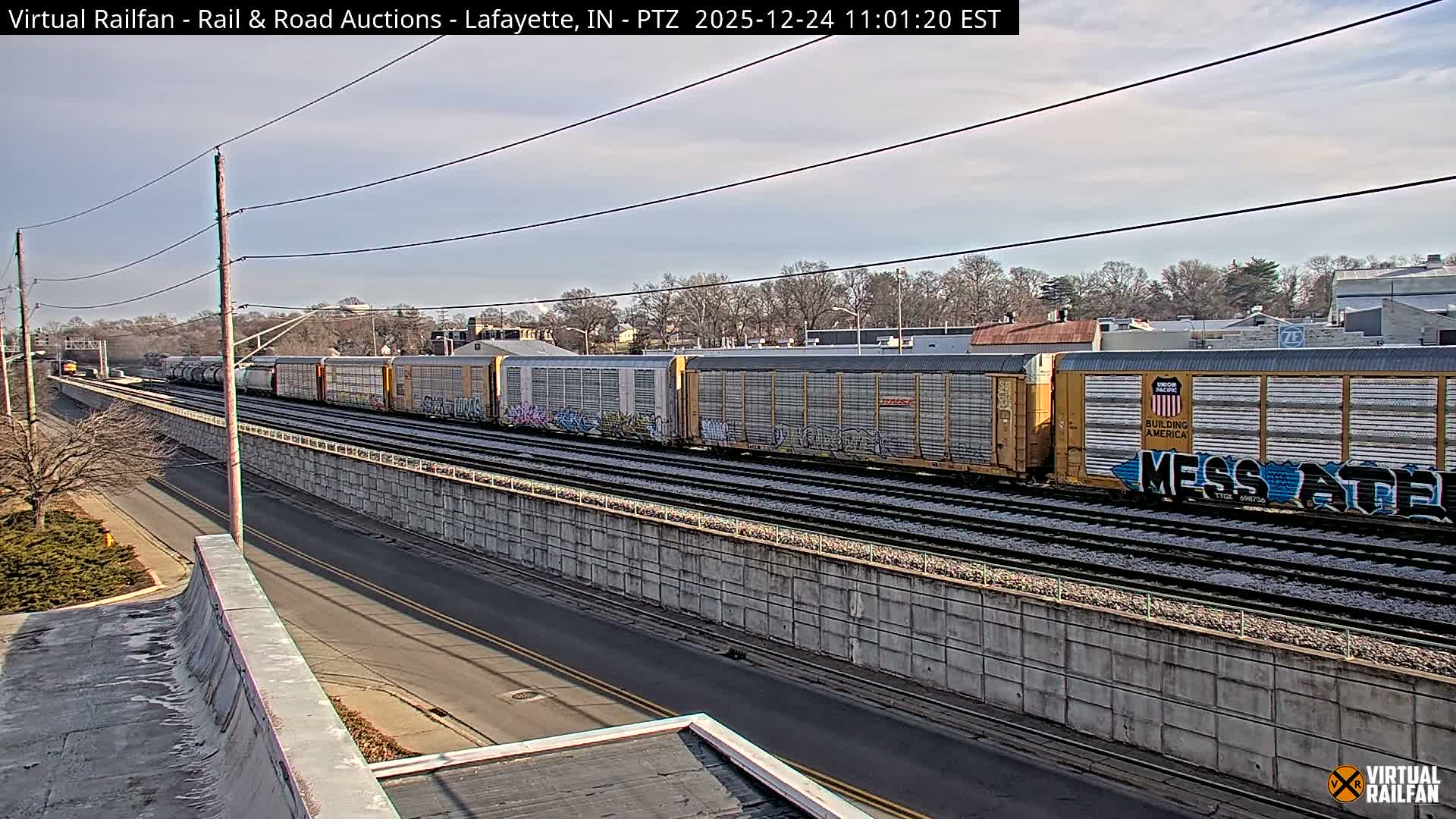 Lafayette City & Lafayette Rail & Road Auctions Live Cam - Lafayette, Tippecanoe, Indiana, USA
