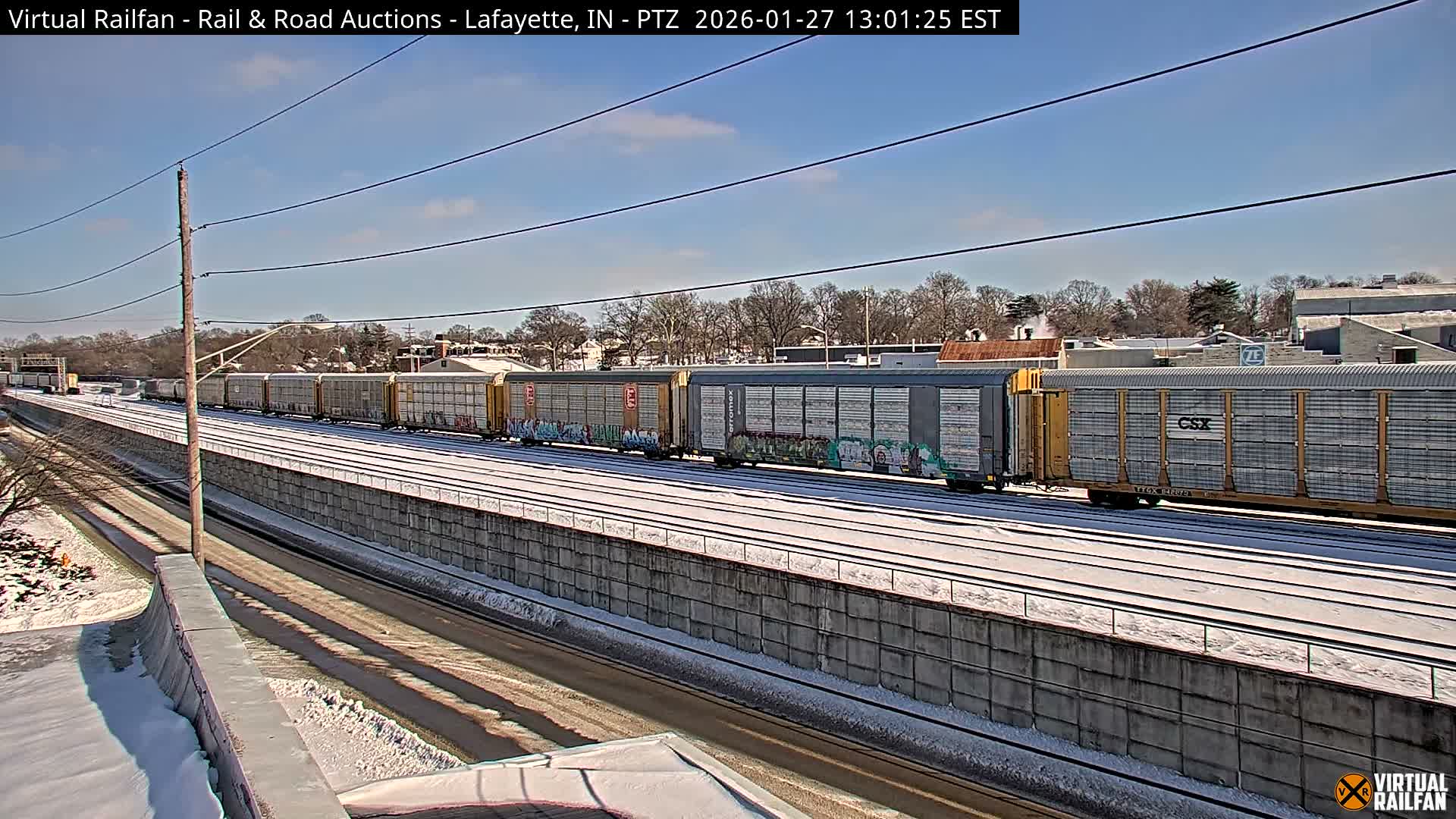 Lafayette City & Lafayette Rail & Road Auctions Live Cam - Lafayette, Tippecanoe, Indiana, USA