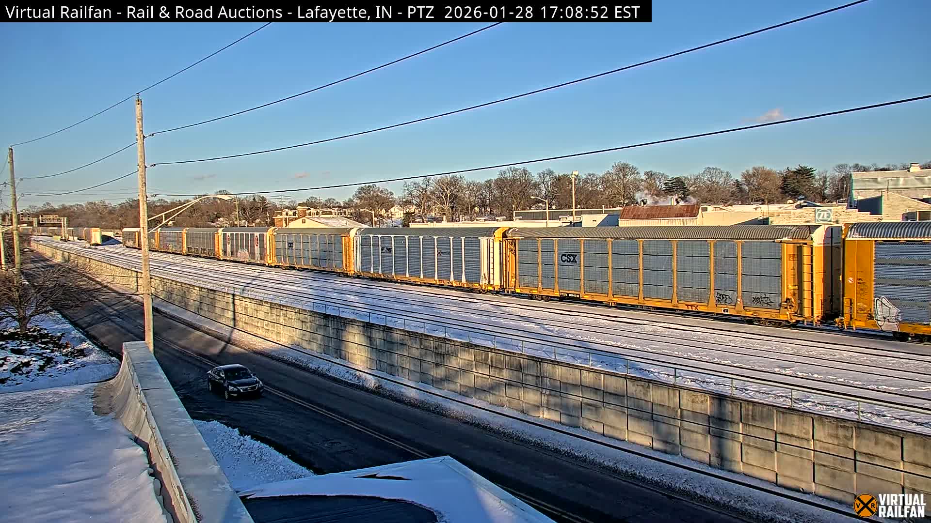 Lafayette City & Lafayette Rail & Road Auctions Live Cam - Lafayette, Tippecanoe, Indiana, USA