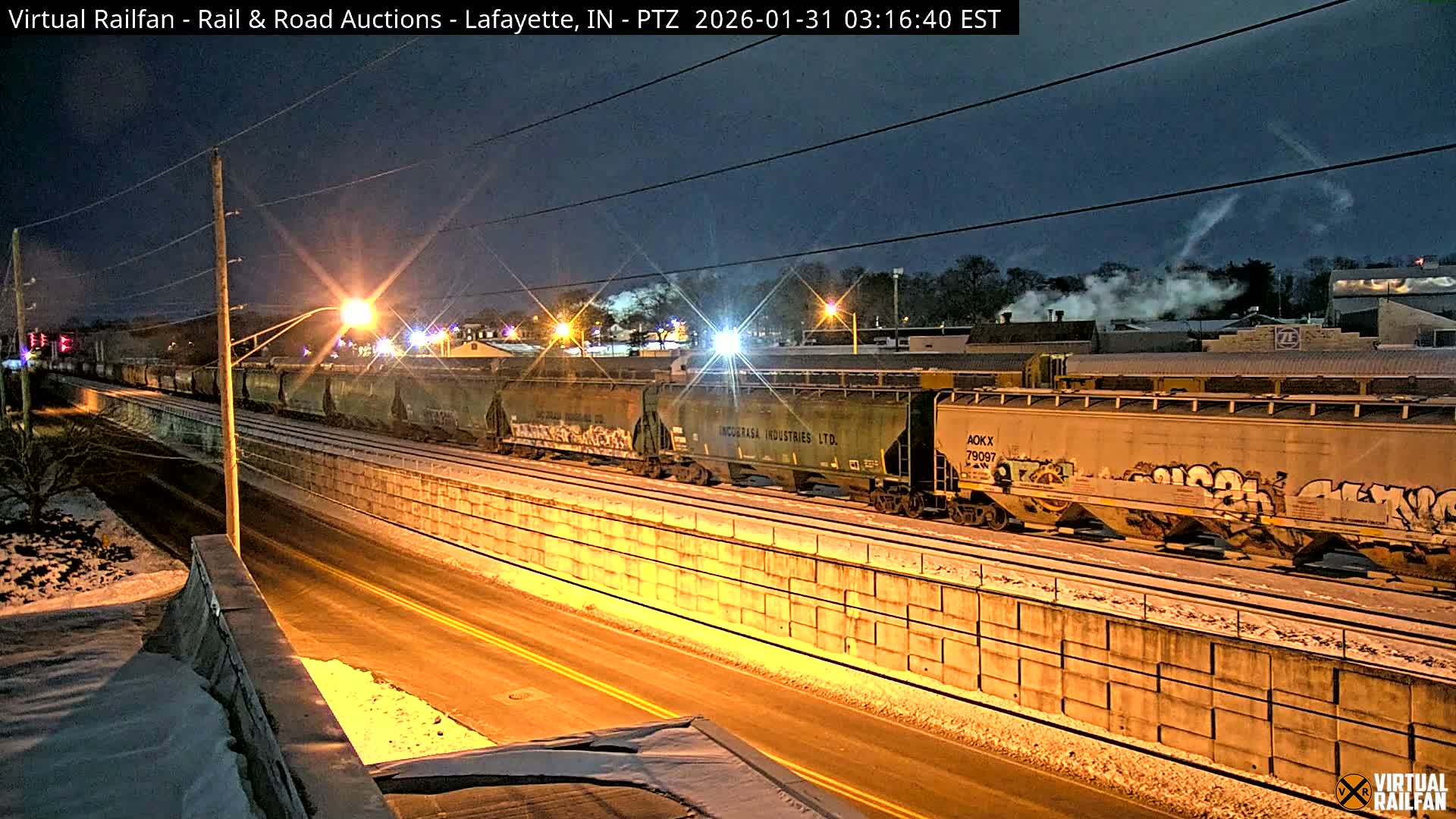 Lafayette City & Lafayette Rail & Road Auctions Live Cam - Lafayette, Tippecanoe, Indiana, USA