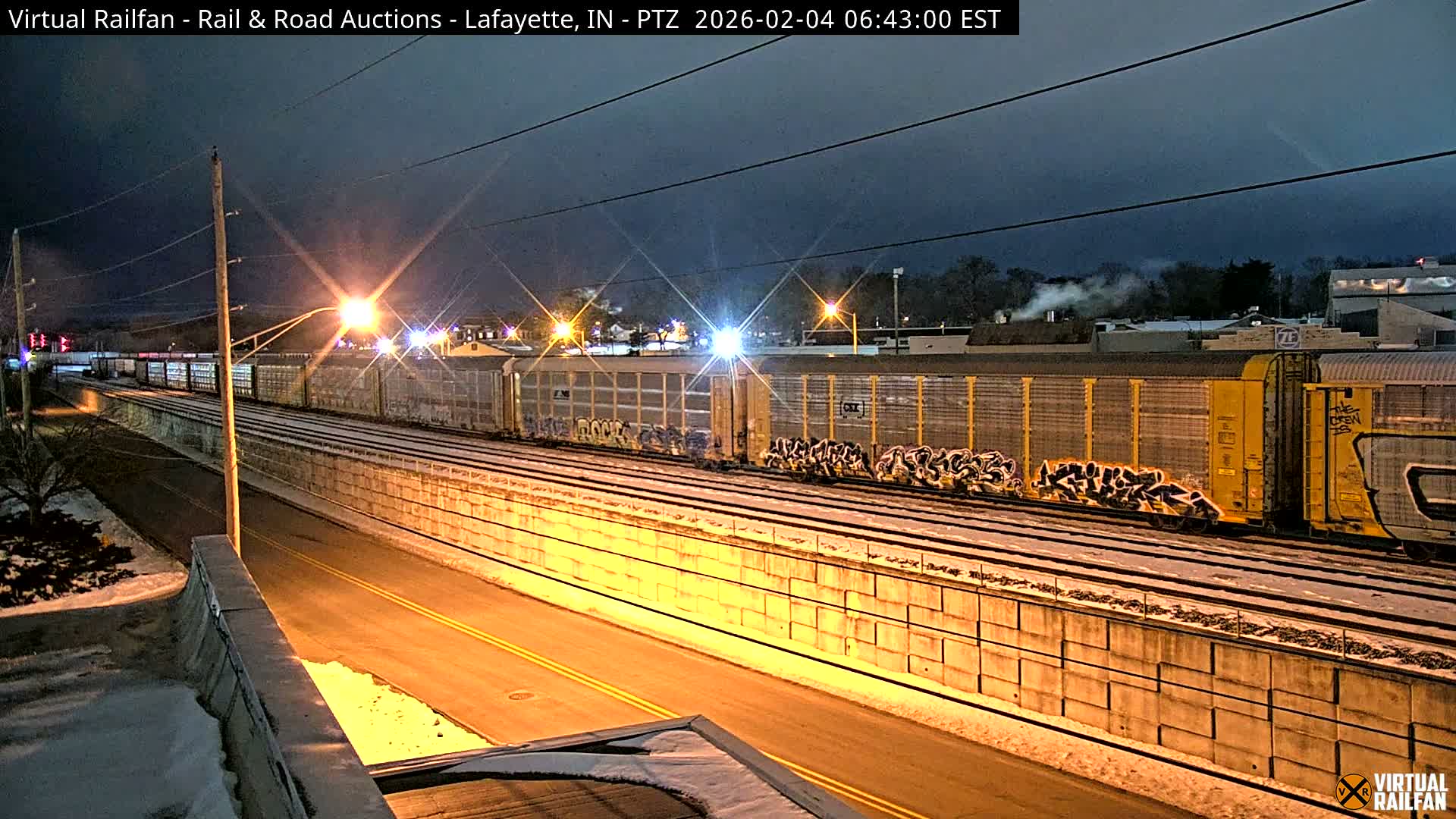 Lafayette City & Lafayette Rail & Road Auctions Live Cam - Lafayette, Tippecanoe, Indiana, USA