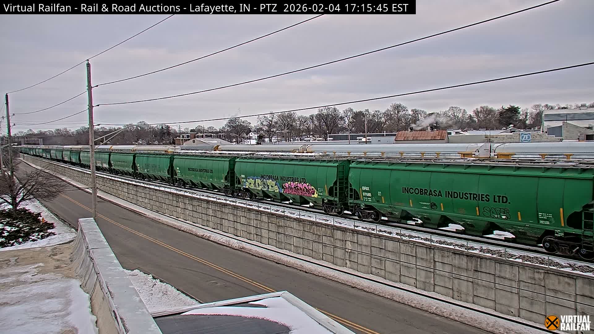 Lafayette City & Lafayette Rail & Road Auctions Live Cam - Lafayette, Tippecanoe, Indiana, USA