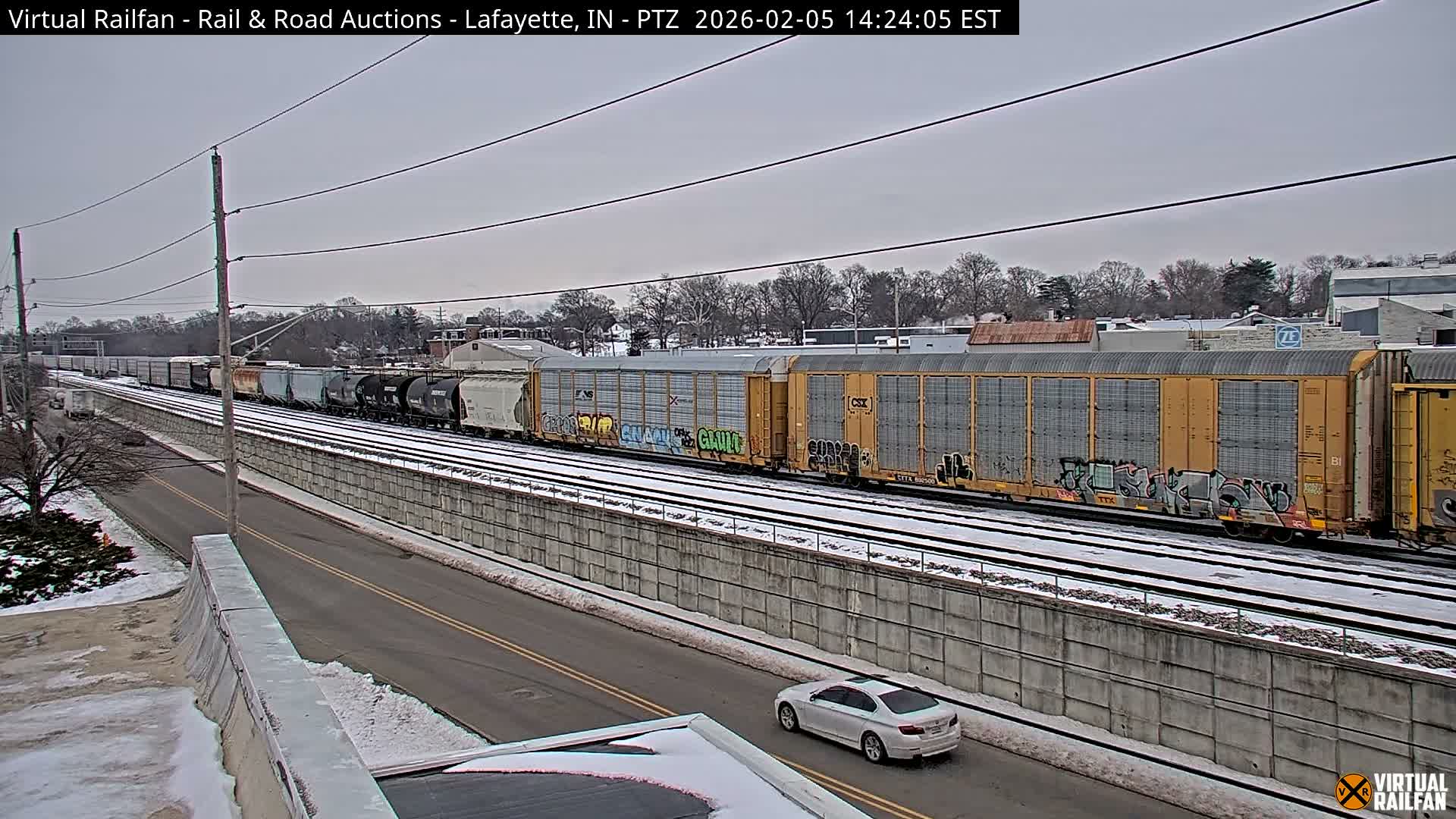 Lafayette City & Lafayette Rail & Road Auctions Live Cam - Lafayette, Tippecanoe, Indiana, USA