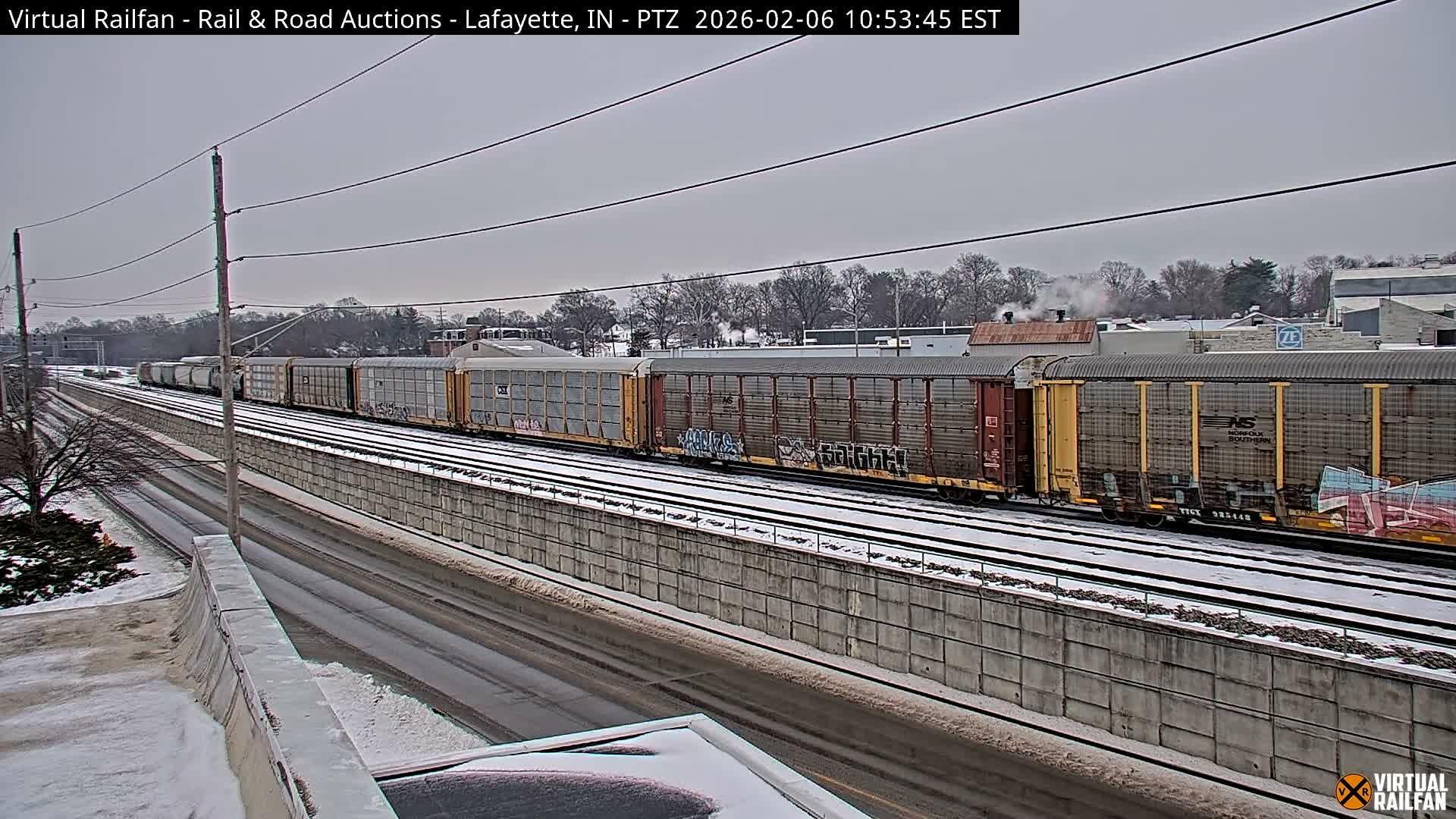 Lafayette City & Lafayette Rail & Road Auctions Live Cam - Lafayette, Tippecanoe, Indiana, USA