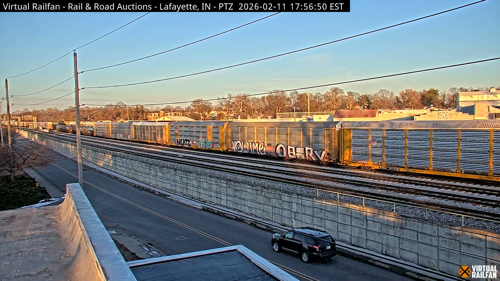 Lafayette City & Lafayette Rail & Road Auctions Live Cam - Lafayette, Tippecanoe, Indiana, USA