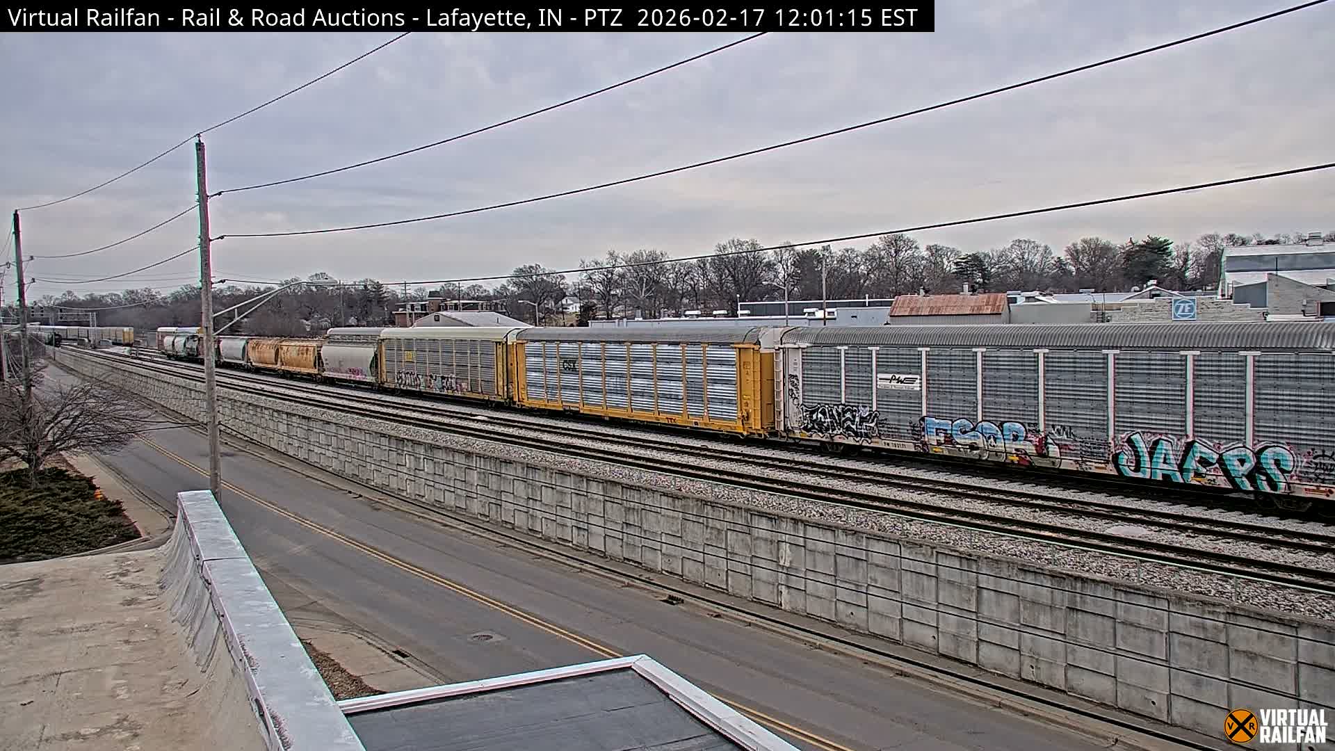 Lafayette City & Lafayette Rail & Road Auctions Live Cam - Lafayette, Tippecanoe, Indiana, USA