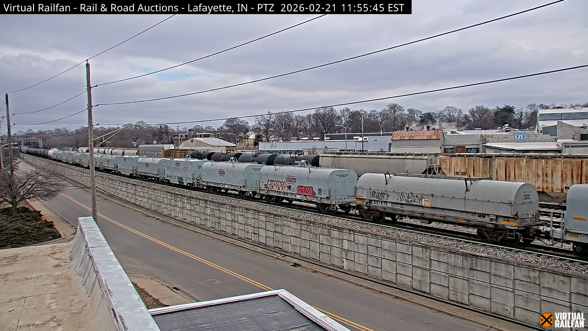 Lafayette City & Lafayette Rail & Road Auctions Live Cam - Lafayette, Tippecanoe, Indiana, USA