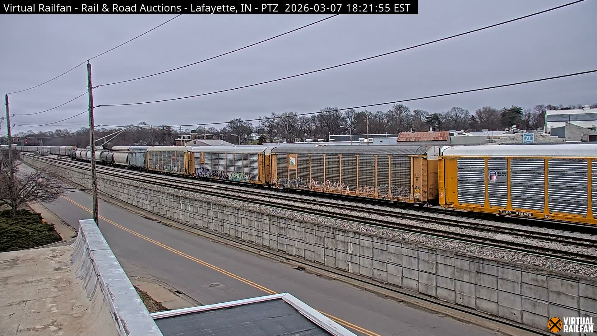 Lafayette City & Lafayette Rail & Road Auctions Live Cam - Lafayette, Tippecanoe, Indiana, USA