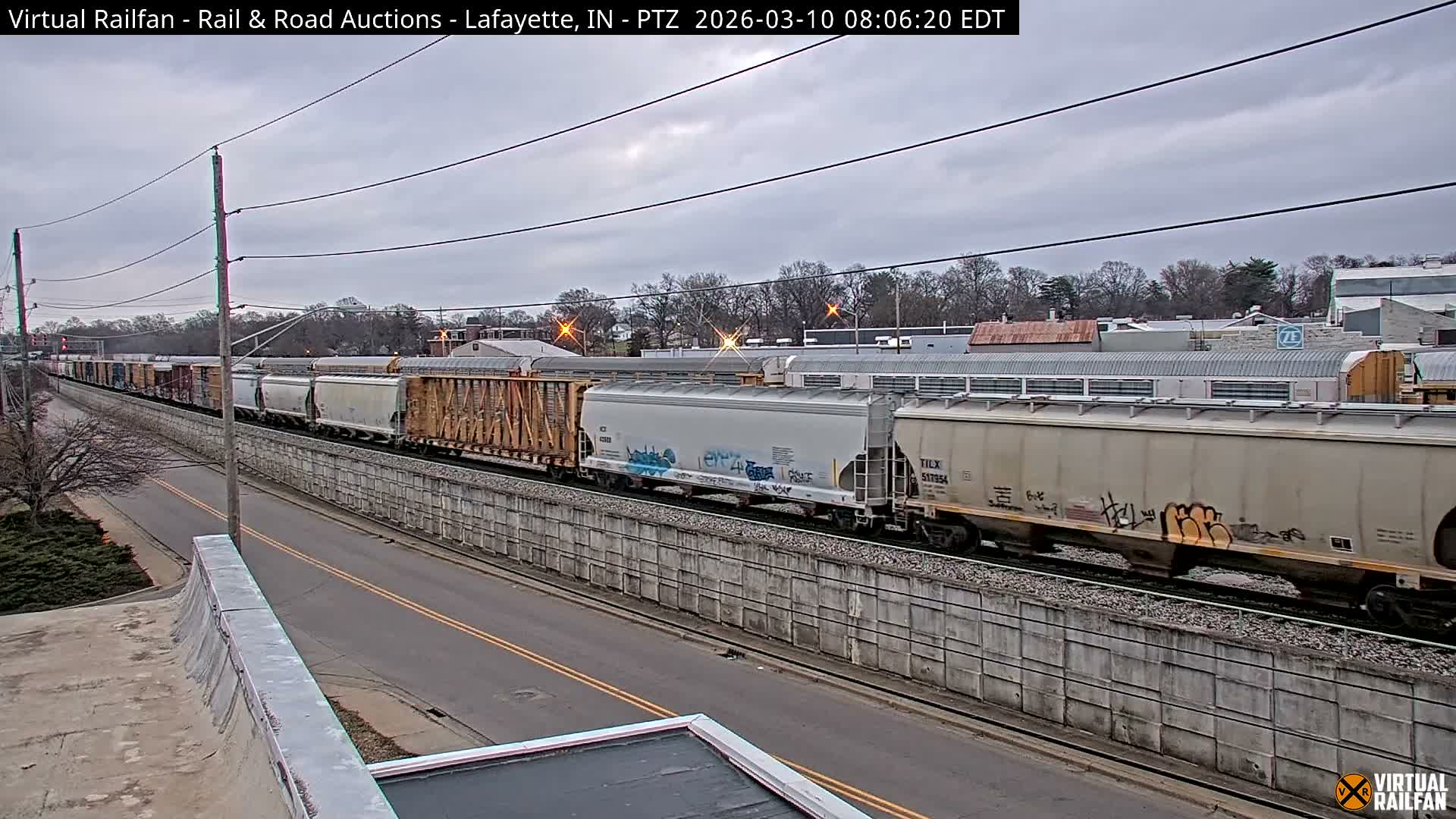 Lafayette City & Lafayette Rail & Road Auctions Live Cam - Lafayette, Tippecanoe, Indiana, USA