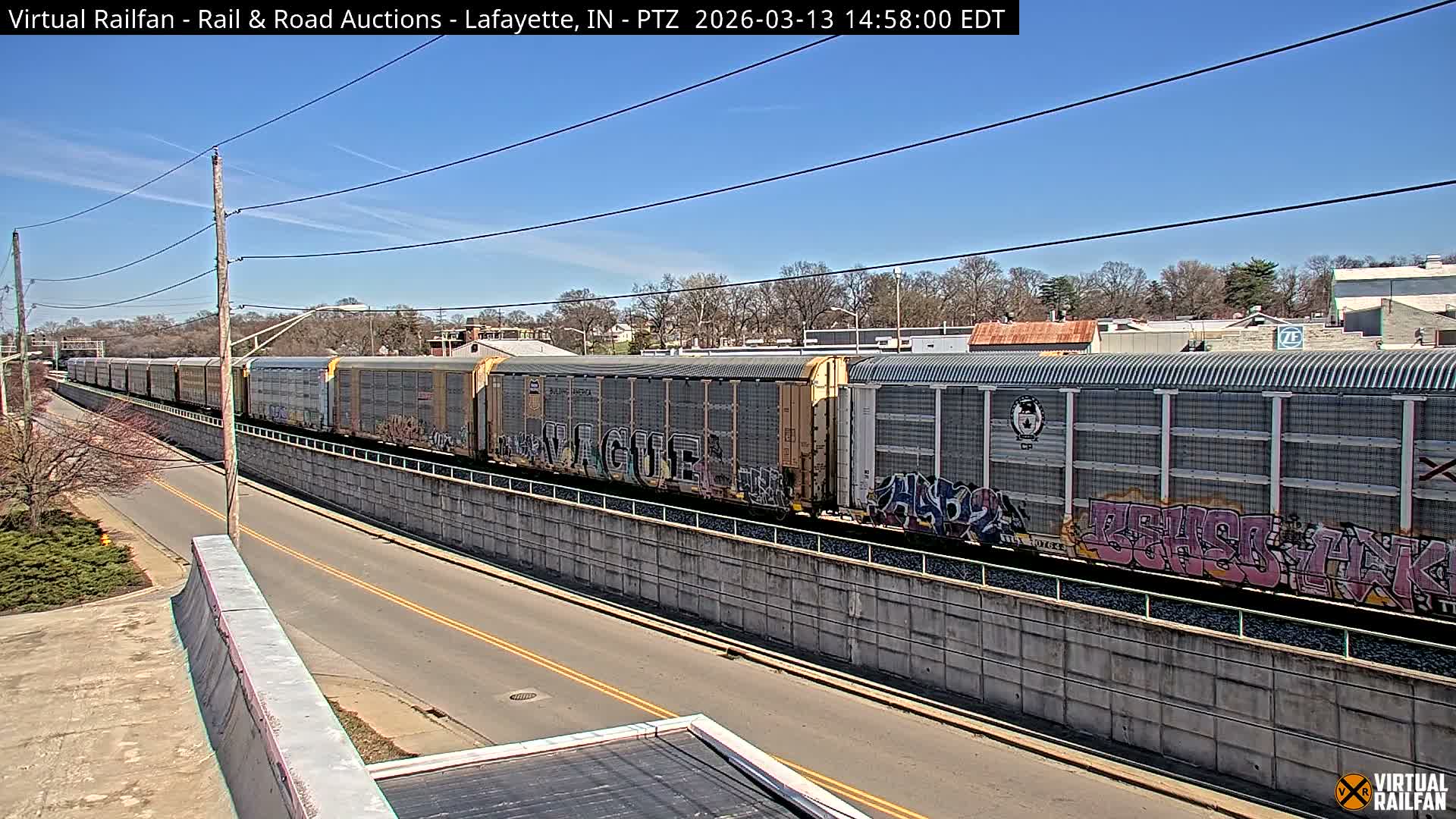 Lafayette City & Lafayette Rail & Road Auctions Live Cam - Lafayette, Tippecanoe, Indiana, USA
