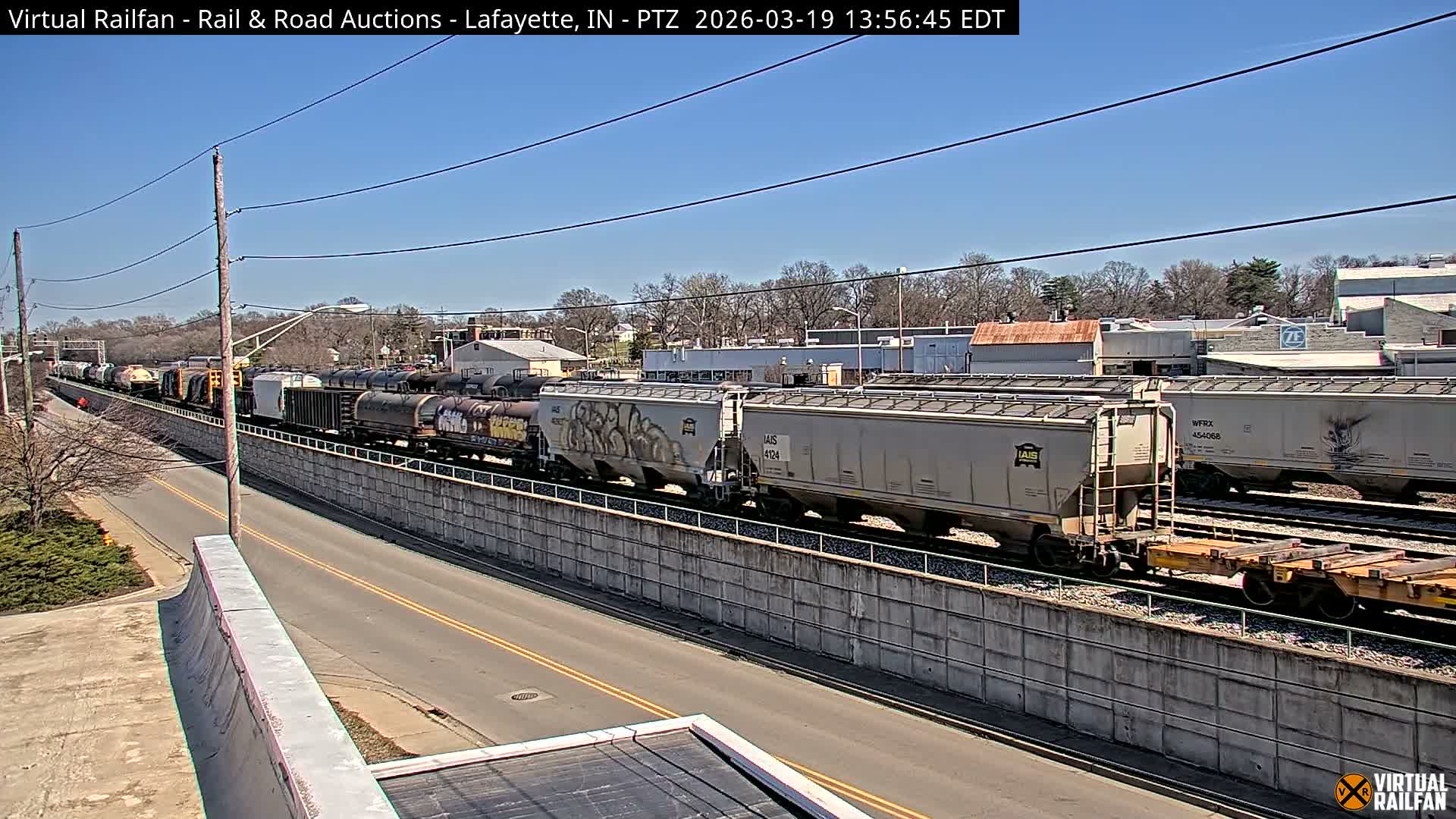 Lafayette City & Lafayette Rail & Road Auctions Live Cam - Lafayette, Tippecanoe, Indiana, USA