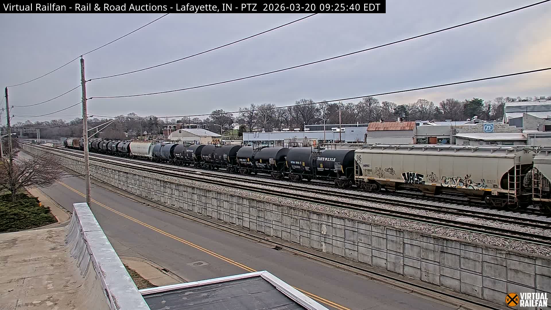 Lafayette City & Lafayette Rail & Road Auctions Live Cam - Lafayette, Tippecanoe, Indiana, USA