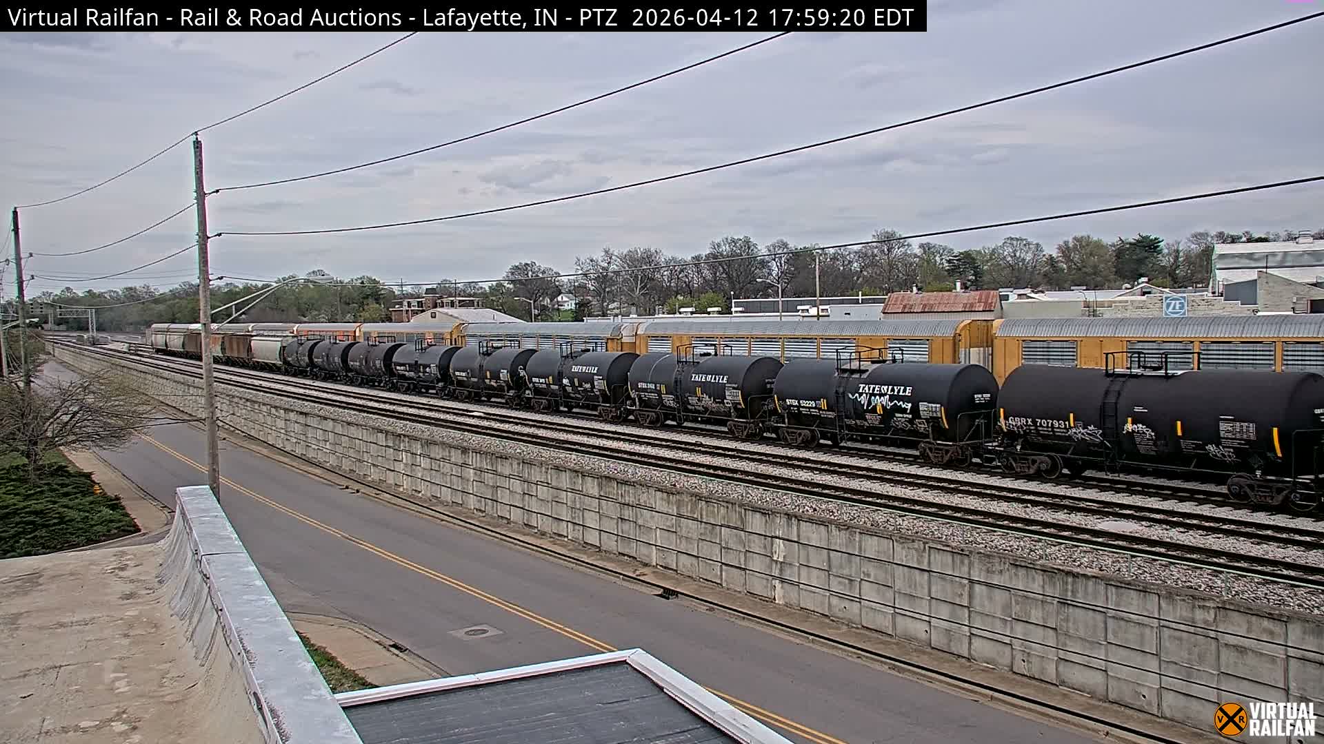 Lafayette City & Lafayette Rail & Road Auctions Live Cam - Lafayette, Tippecanoe, Indiana, USA