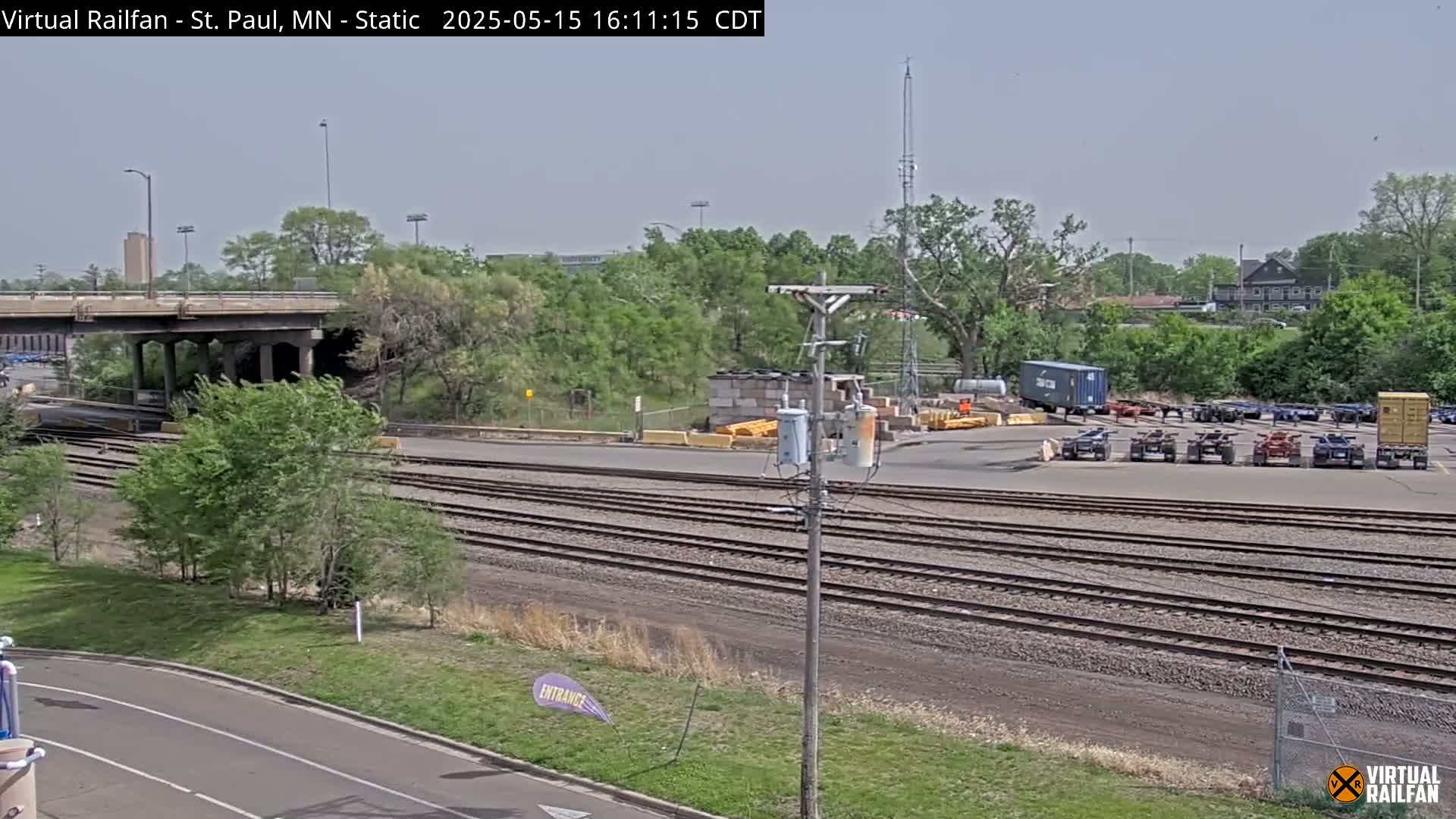 Saint Paul Railroad Crossing Live Cam - Saint Paul, Ramsey, Minnesota, USA