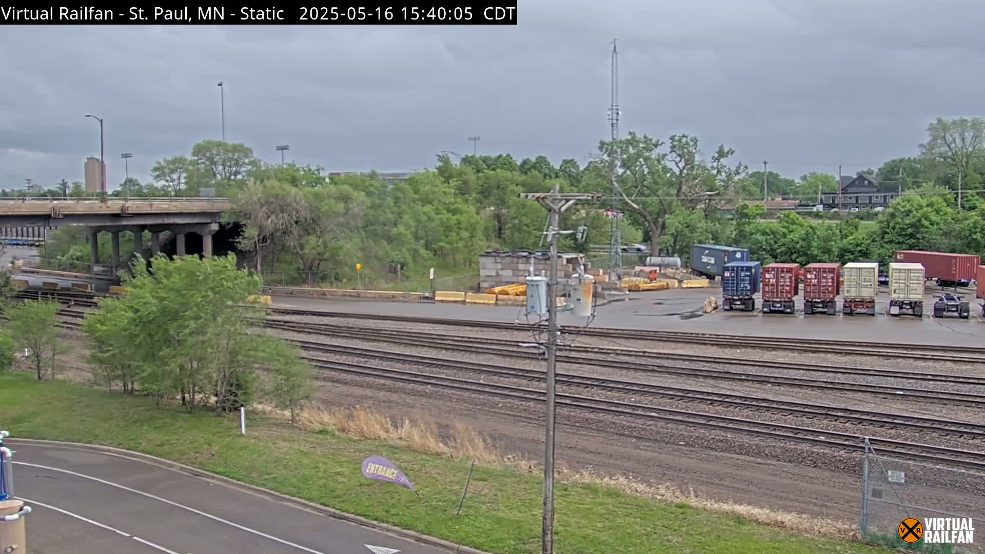 Saint Paul Railroad Crossing Live Cam - Saint Paul, Ramsey, Minnesota, USA