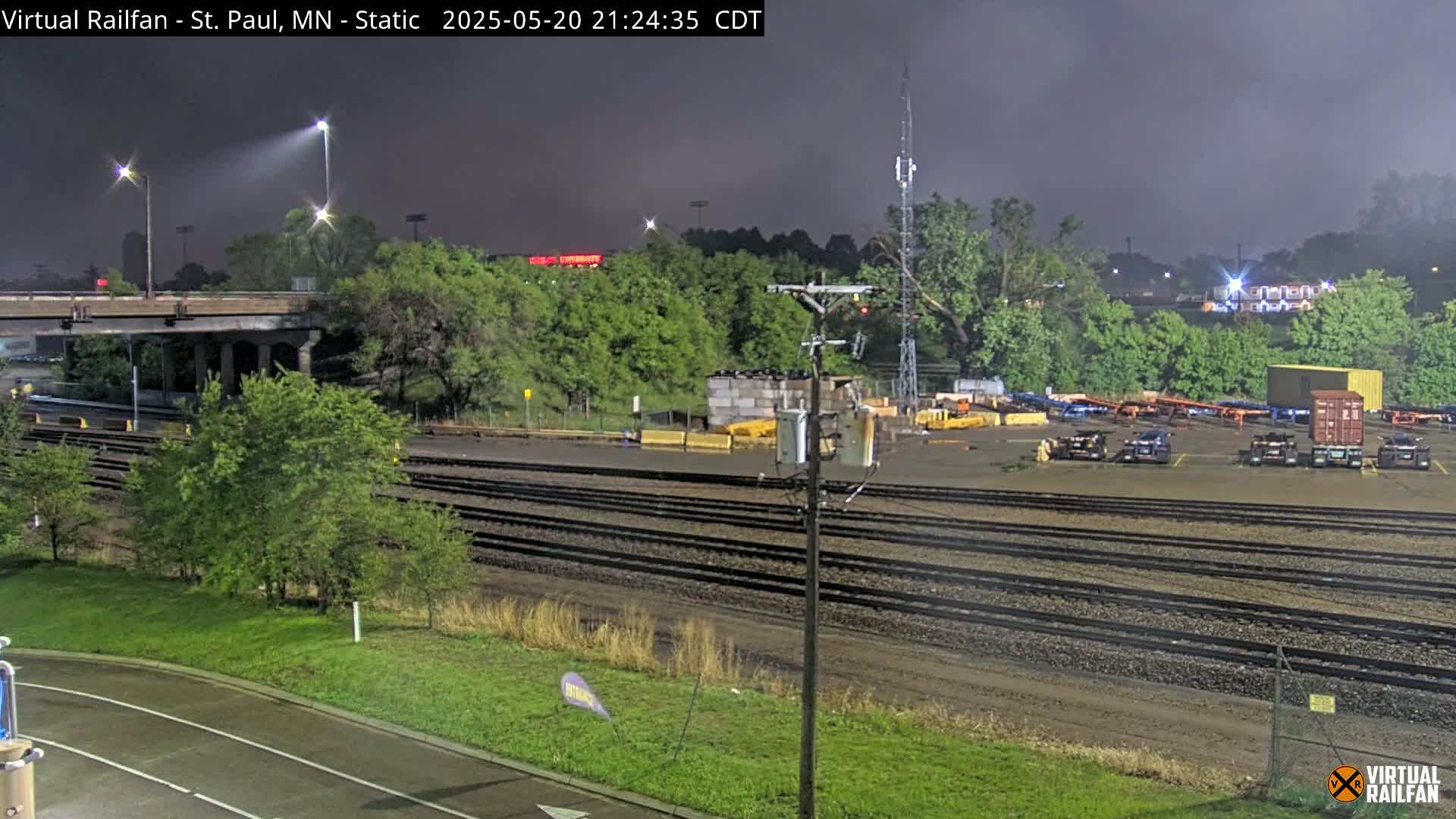 Saint Paul Railroad Crossing Live Cam - Saint Paul, Ramsey, Minnesota, USA