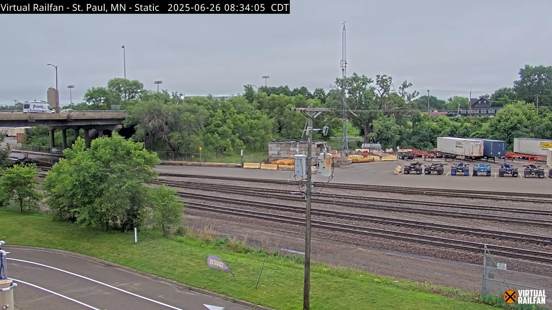Saint Paul Railroad Crossing Live Cam - Saint Paul, Ramsey, Minnesota, USA