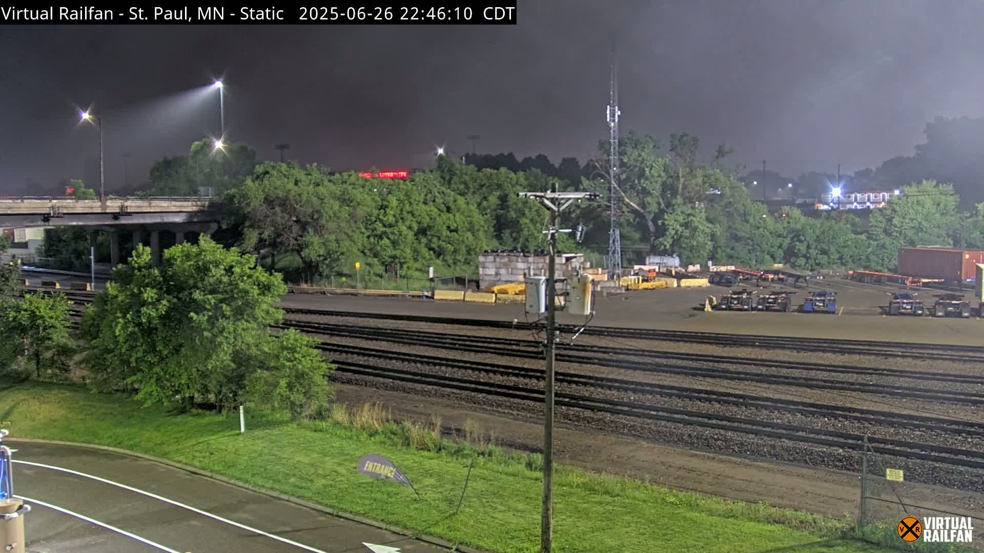 Saint Paul Railroad Crossing Live Cam - Saint Paul, Ramsey, Minnesota, USA