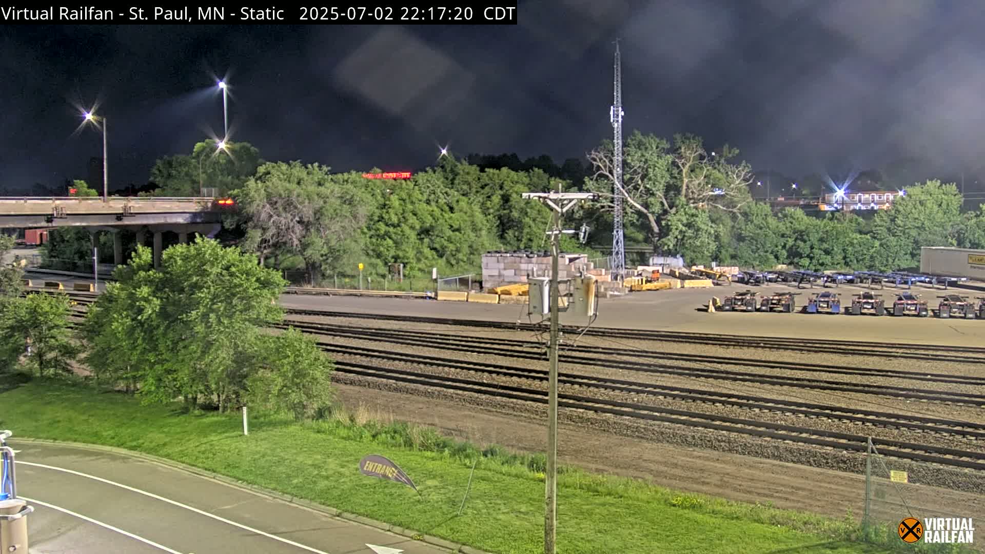 Saint Paul Railroad Crossing Live Cam - Saint Paul, Ramsey, Minnesota, USA