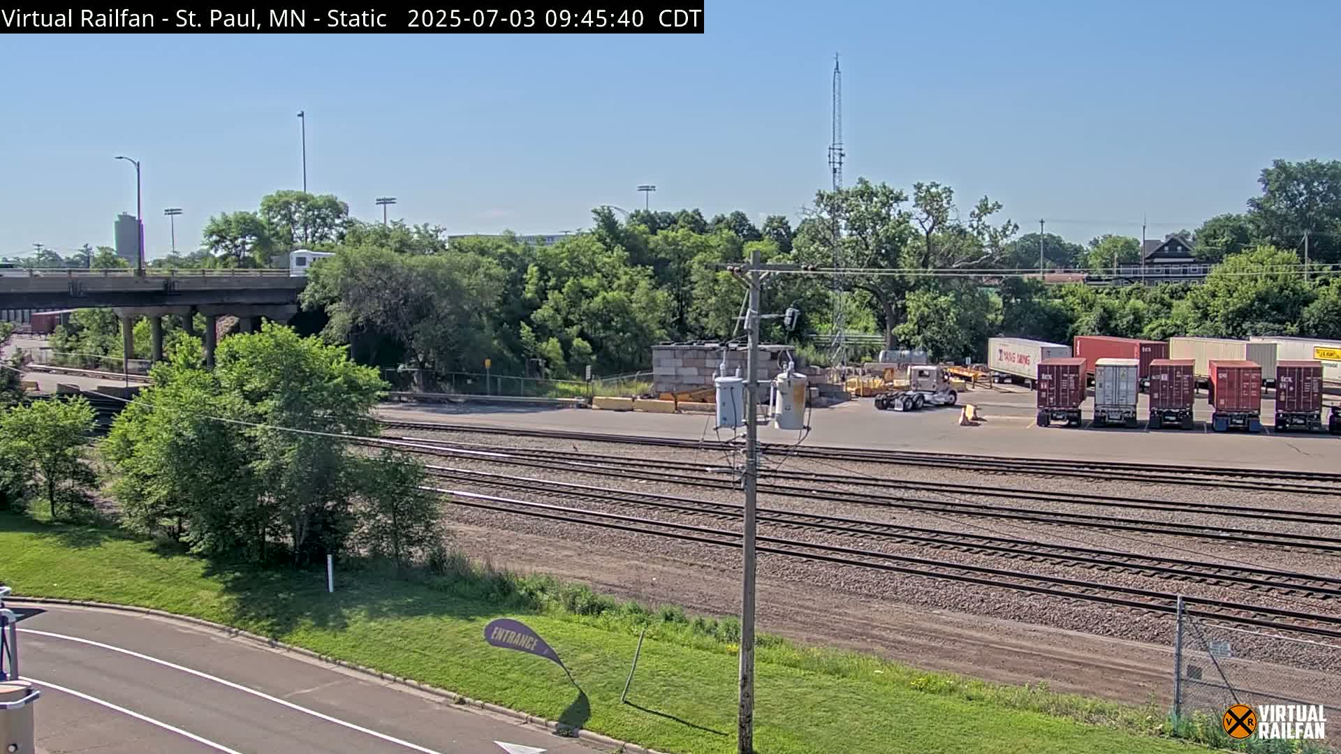 Saint Paul Railroad Crossing Live Cam - Saint Paul, Ramsey, Minnesota, USA