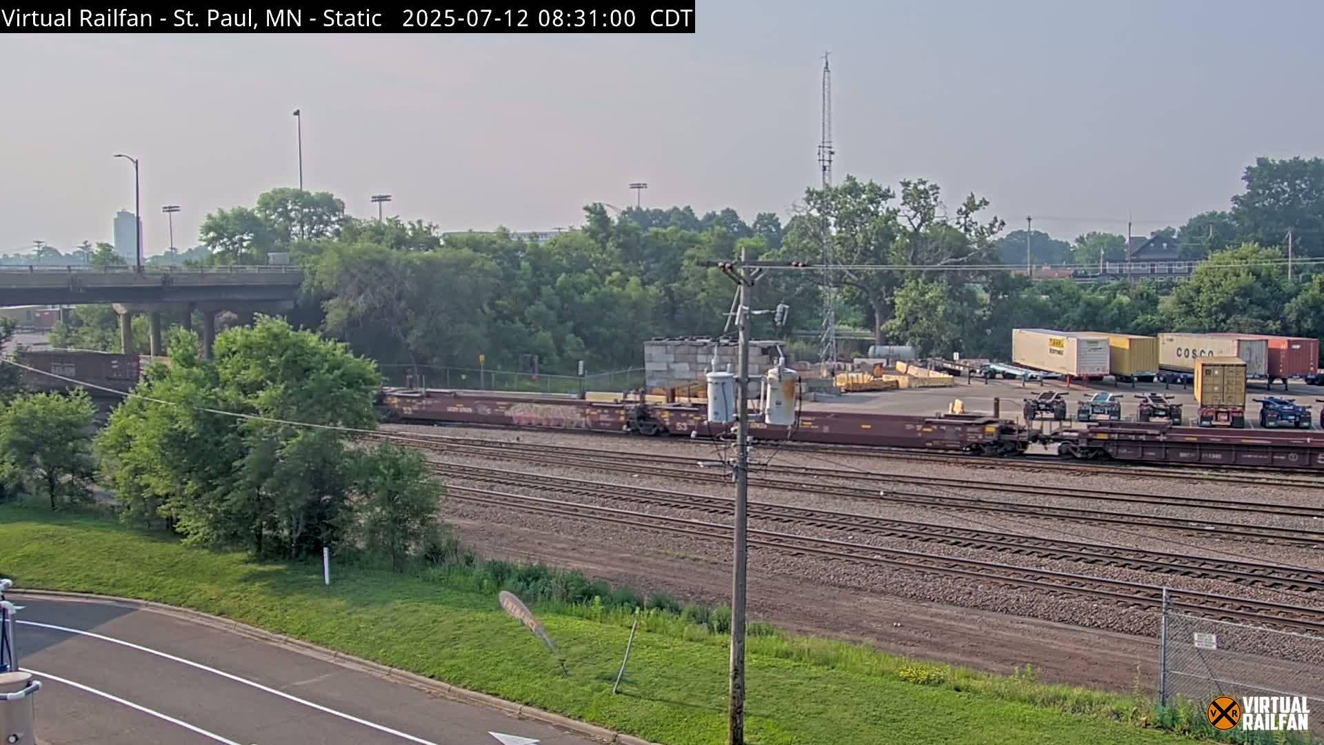 Saint Paul Railroad Crossing Live Cam - Saint Paul, Ramsey, Minnesota, USA