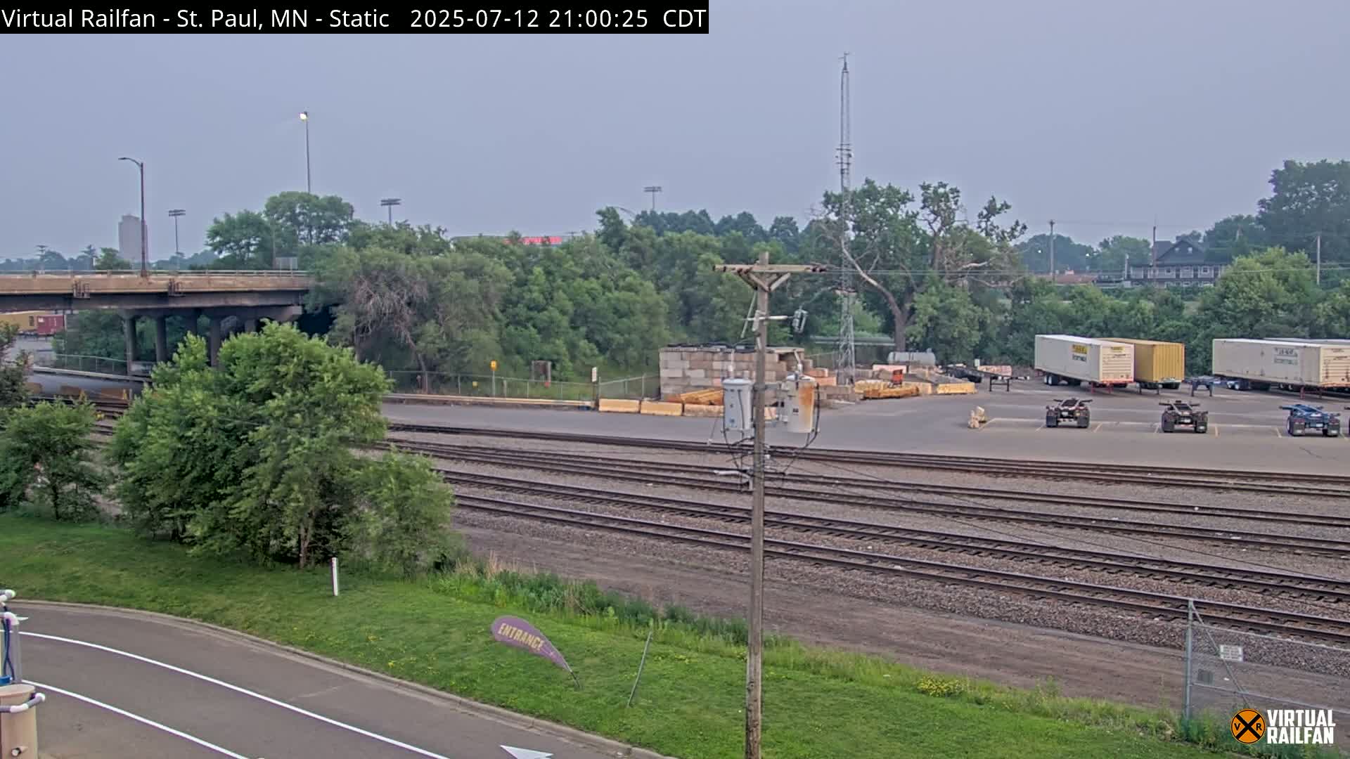 Saint Paul Railroad Crossing Live Cam - Saint Paul, Ramsey, Minnesota, USA