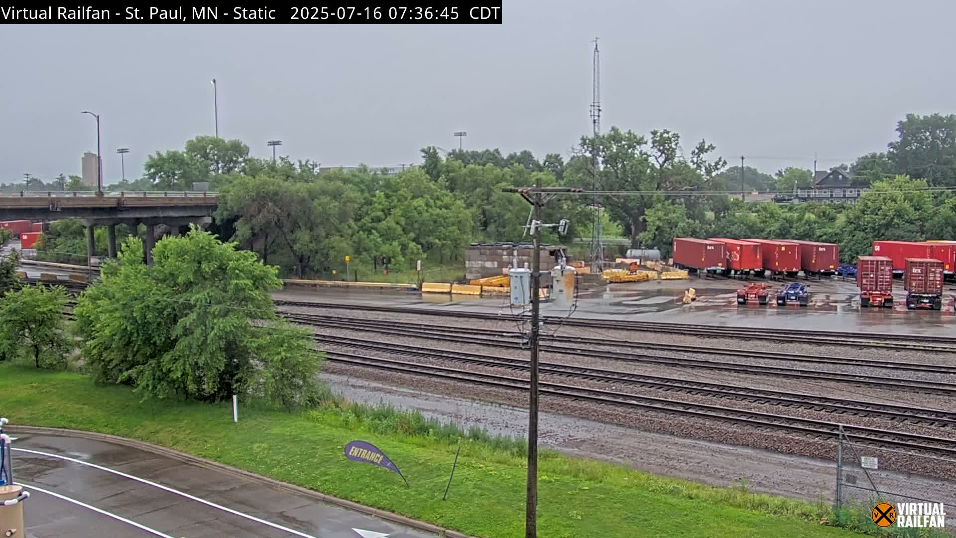 Saint Paul Railroad Crossing Live Cam - Saint Paul, Ramsey, Minnesota, USA