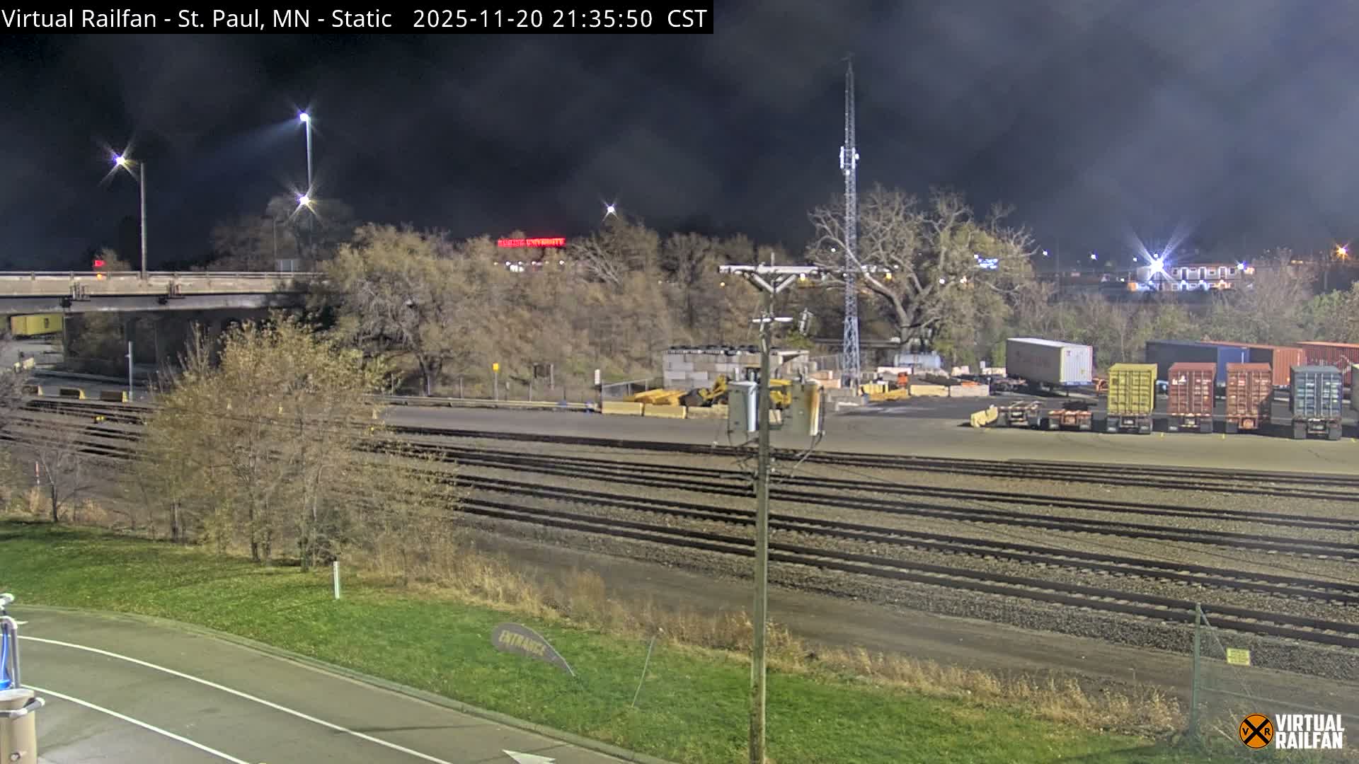Saint Paul Railroad Crossing Live Cam - Saint Paul, Ramsey, Minnesota, USA