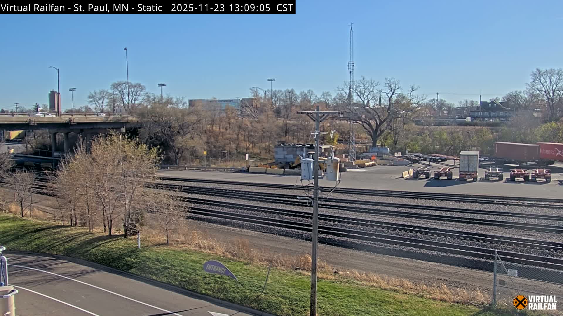 Saint Paul Railroad Crossing Live Cam - Saint Paul, Ramsey, Minnesota, USA