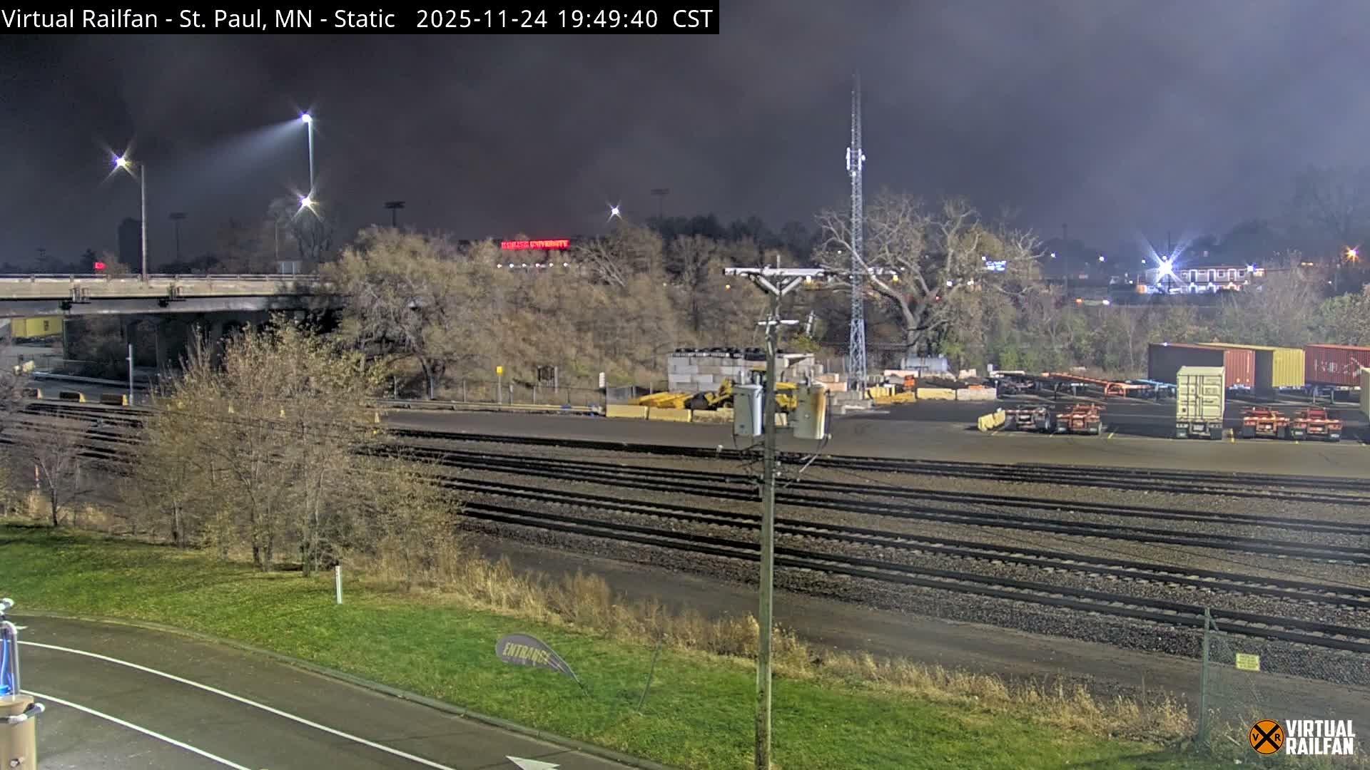 Saint Paul Railroad Crossing Live Cam - Saint Paul, Ramsey, Minnesota, USA