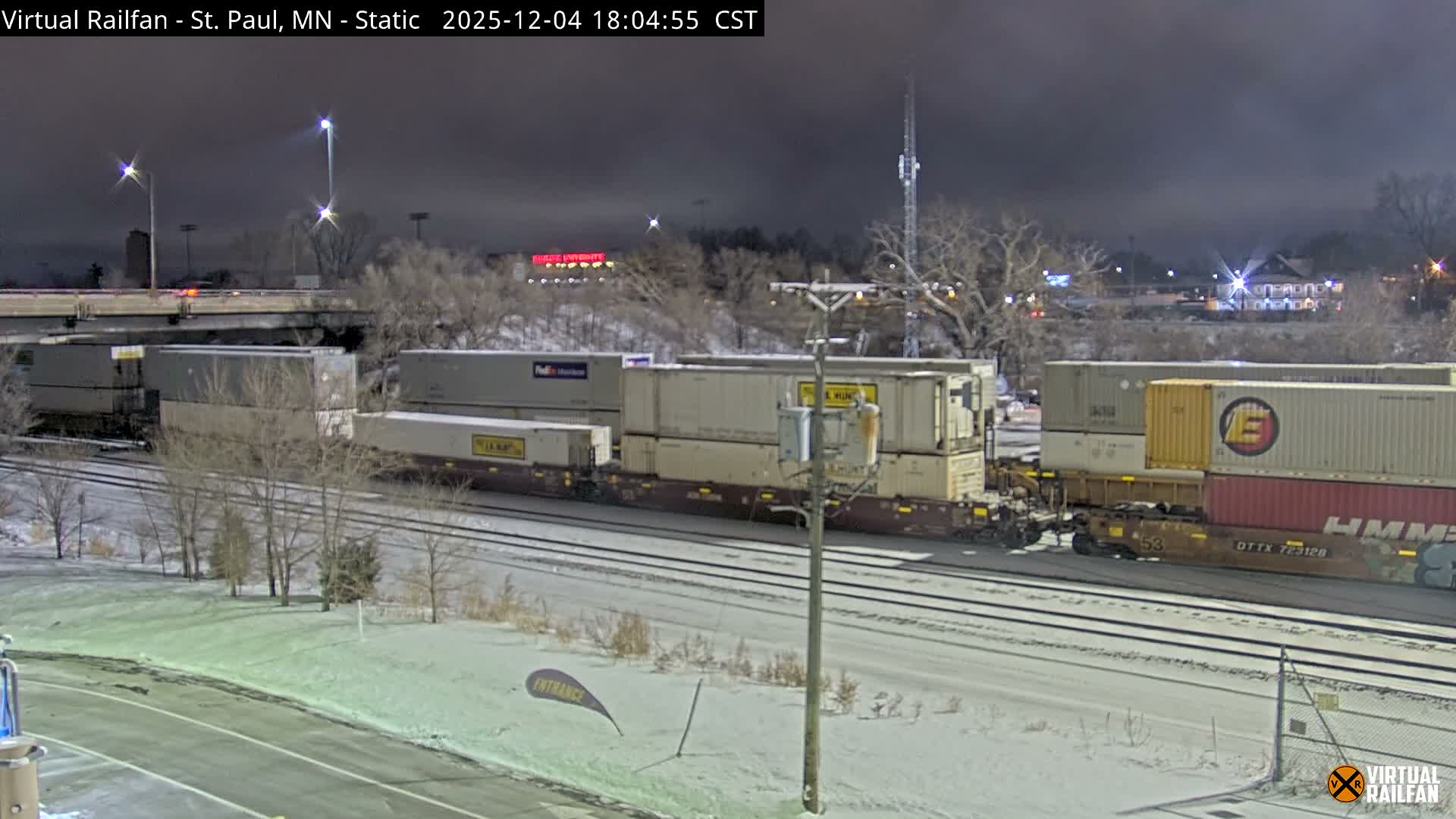Saint Paul Railroad Crossing Live Cam - Saint Paul, Ramsey, Minnesota, USA
