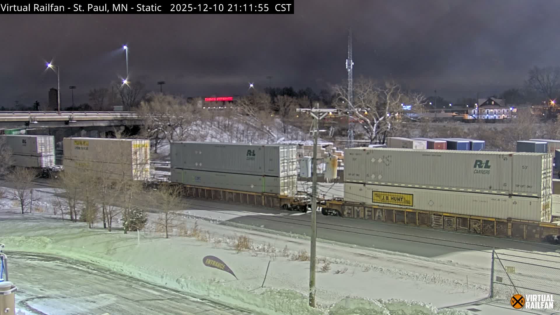 Saint Paul Railroad Crossing Live Cam - Saint Paul, Ramsey, Minnesota, USA