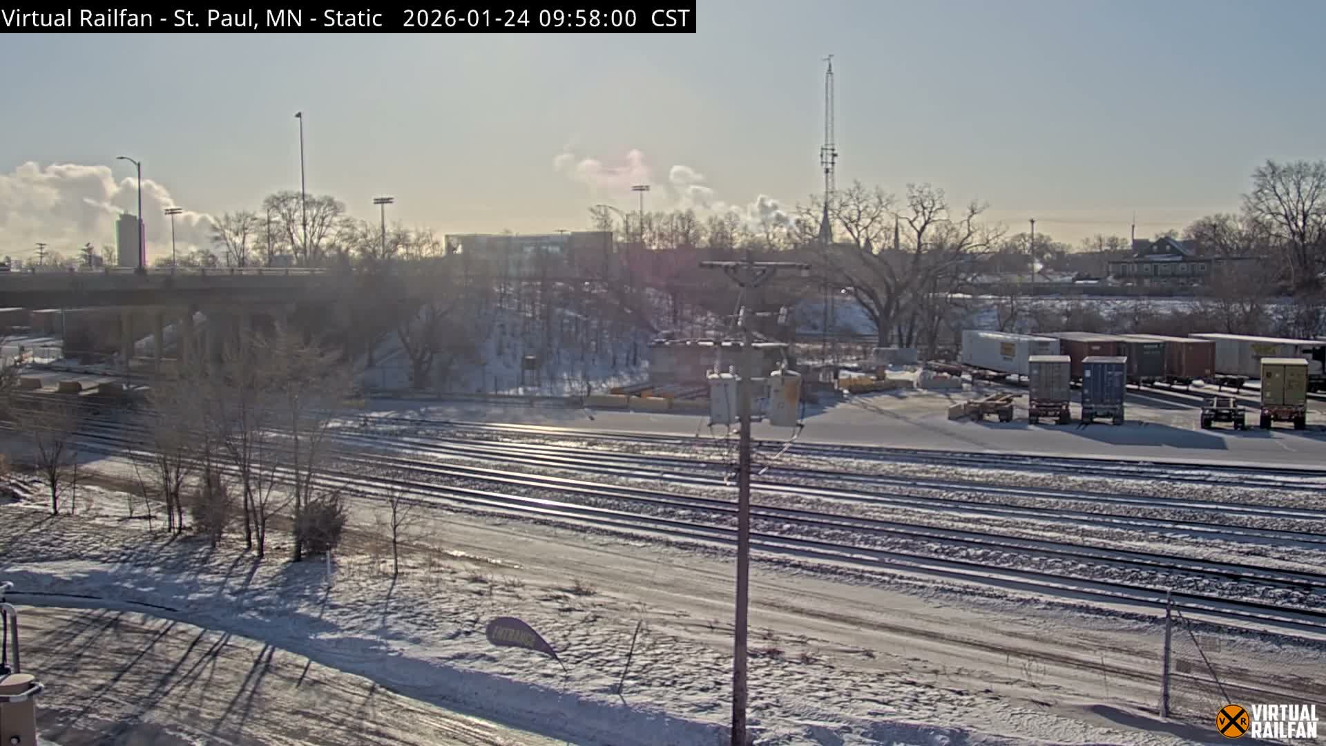 Saint Paul Railroad Crossing Live Cam - Saint Paul, Ramsey, Minnesota, USA