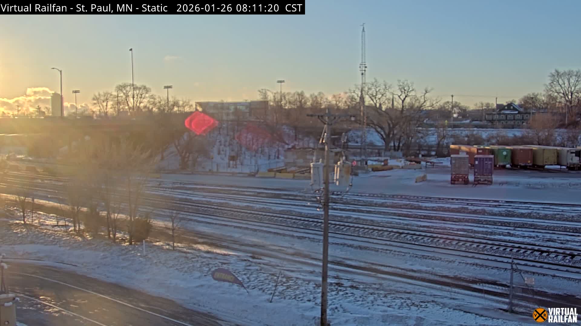 Saint Paul Railroad Crossing Live Cam - Saint Paul, Ramsey, Minnesota, USA
