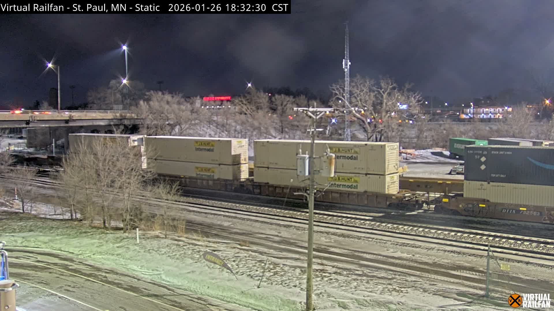 Saint Paul Railroad Crossing Live Cam - Saint Paul, Ramsey, Minnesota, USA