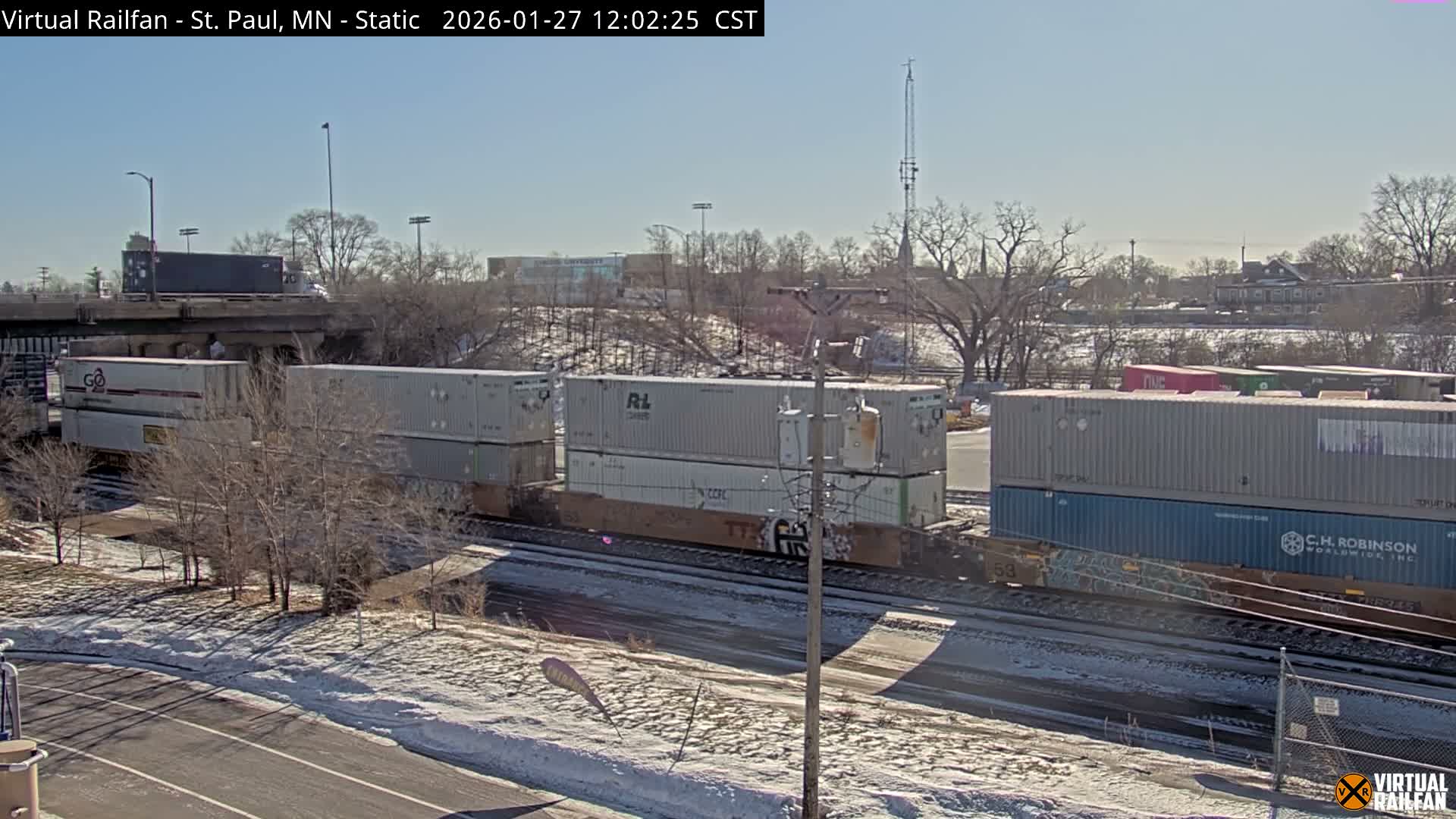 Saint Paul Railroad Crossing Live Cam - Saint Paul, Ramsey, Minnesota, USA