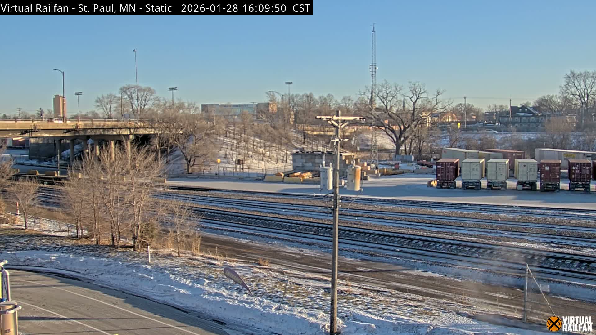 Saint Paul Railroad Crossing Live Cam - Saint Paul, Ramsey, Minnesota, USA