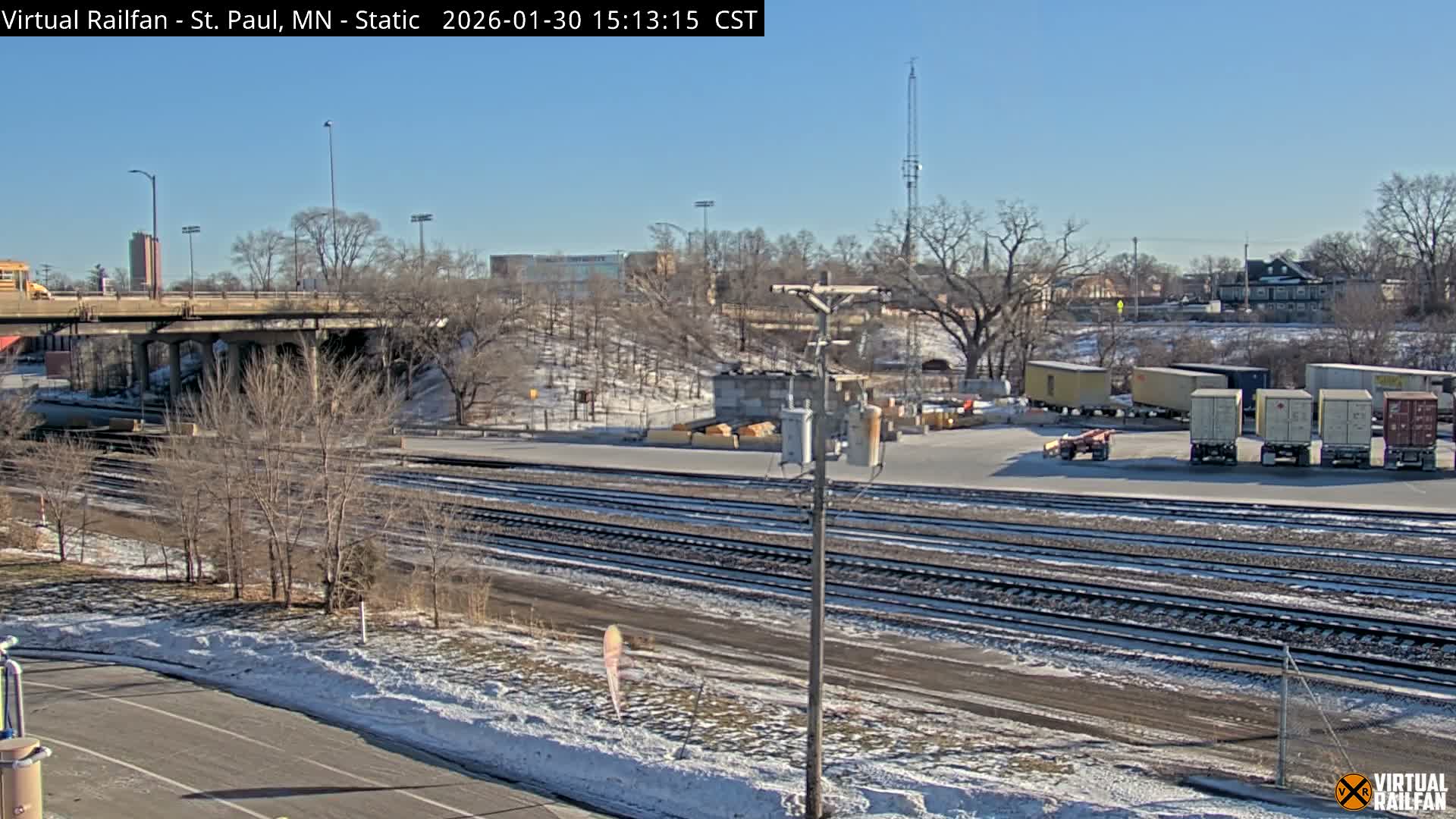 Saint Paul Railroad Crossing Live Cam - Saint Paul, Ramsey, Minnesota, USA