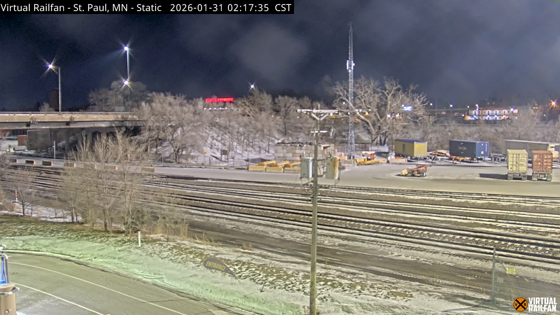 Saint Paul Railroad Crossing Live Cam - Saint Paul, Ramsey, Minnesota, USA