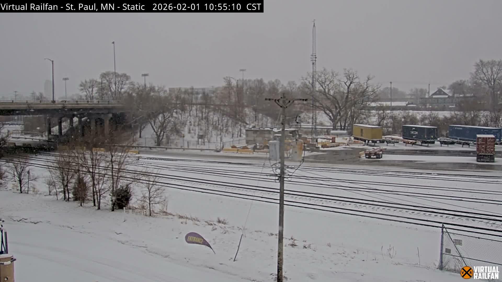 Saint Paul Railroad Crossing Live Cam - Saint Paul, Ramsey, Minnesota, USA
