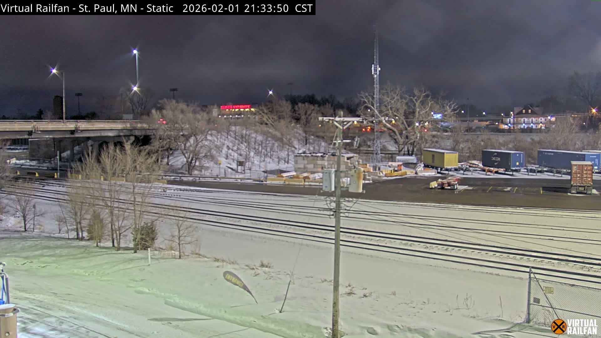 Saint Paul Railroad Crossing Live Cam - Saint Paul, Ramsey, Minnesota, USA