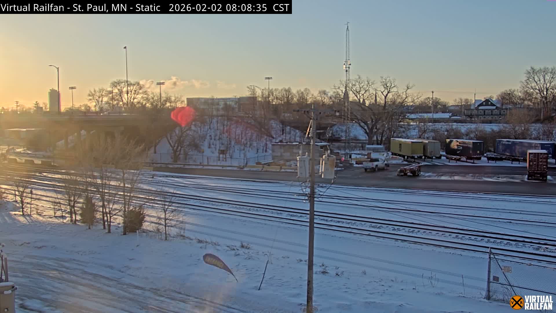 Saint Paul Railroad Crossing Live Cam - Saint Paul, Ramsey, Minnesota, USA