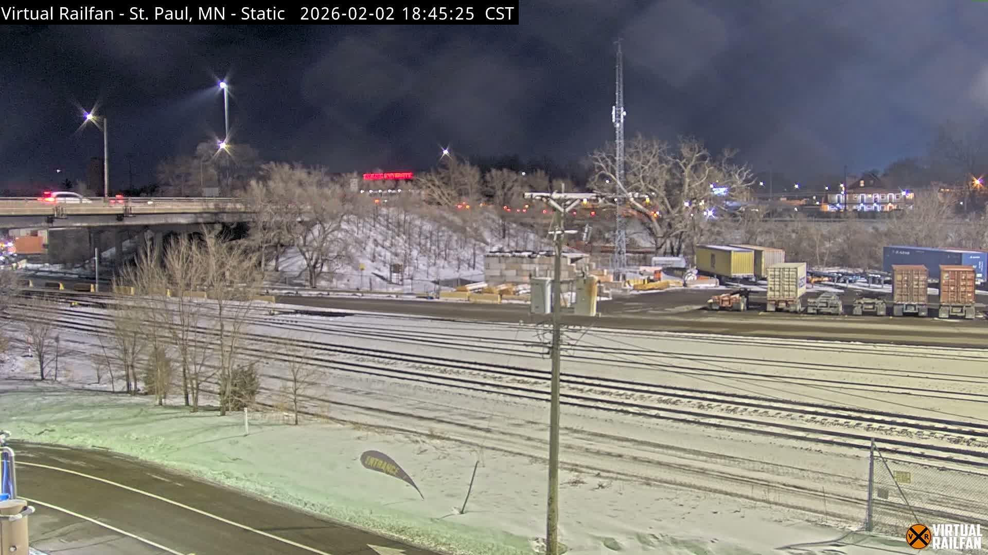Saint Paul Railroad Crossing Live Cam - Saint Paul, Ramsey, Minnesota, USA