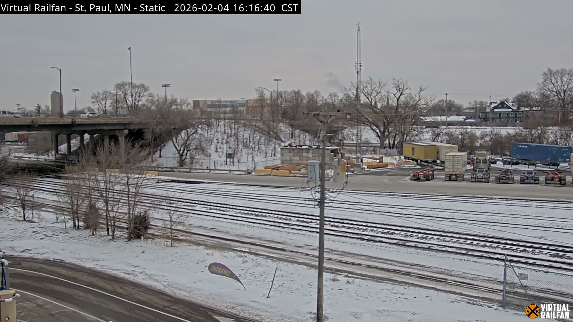 Saint Paul Railroad Crossing Live Cam - Saint Paul, Ramsey, Minnesota, USA